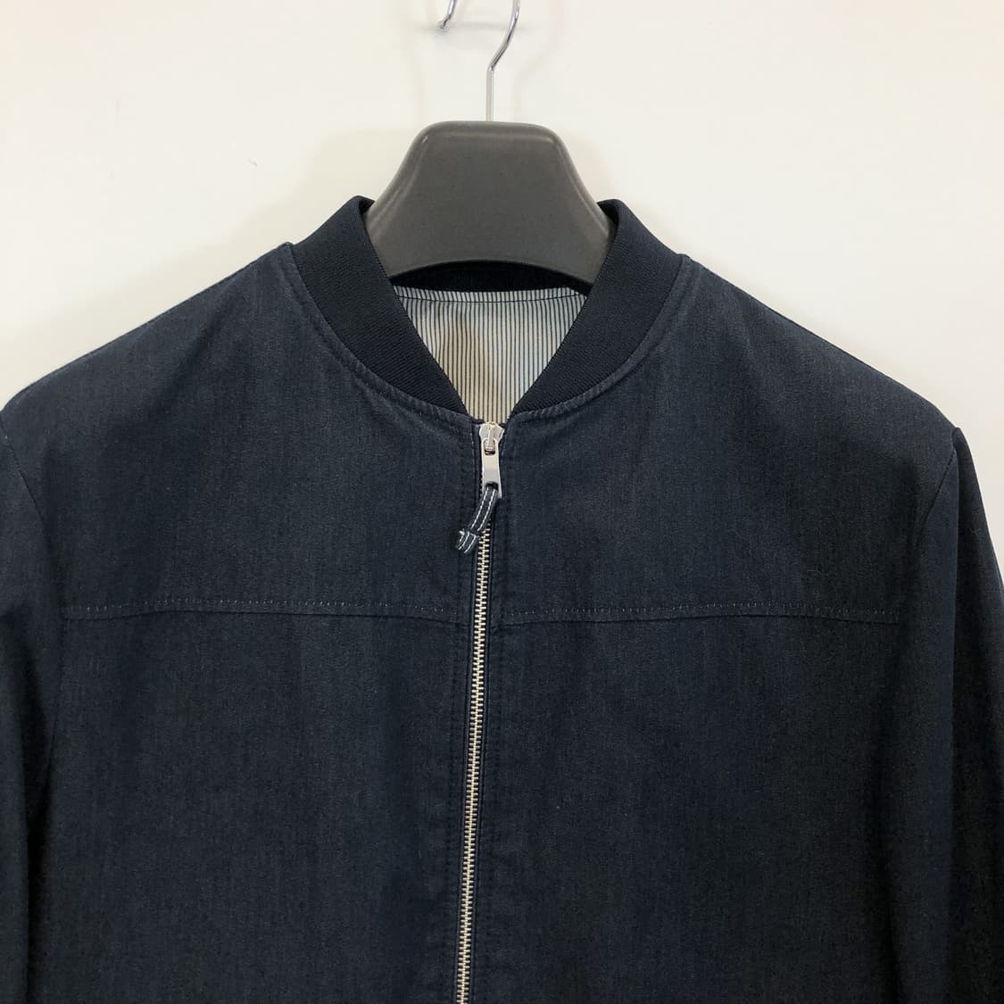 자라 우븐 블루종자켓 M 상품이미지2