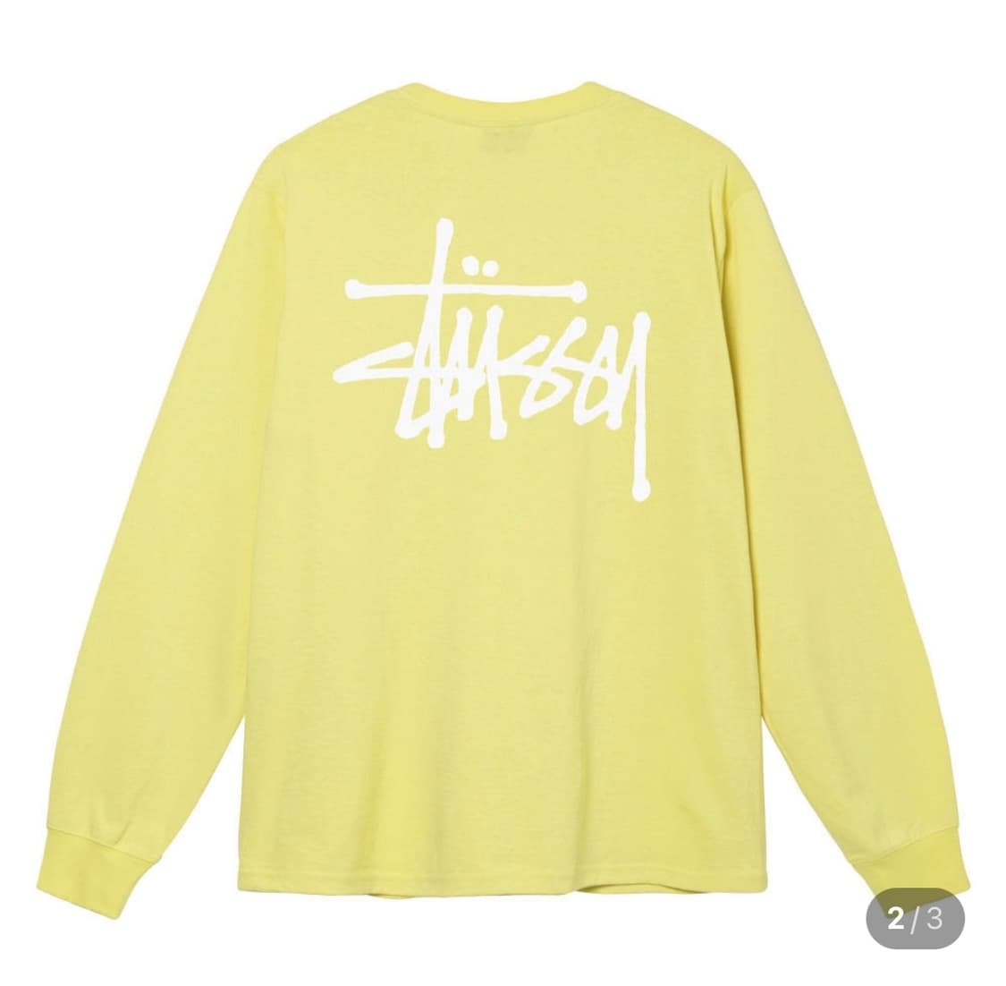 스투시 롱슬리브 레몬 상품이미지2