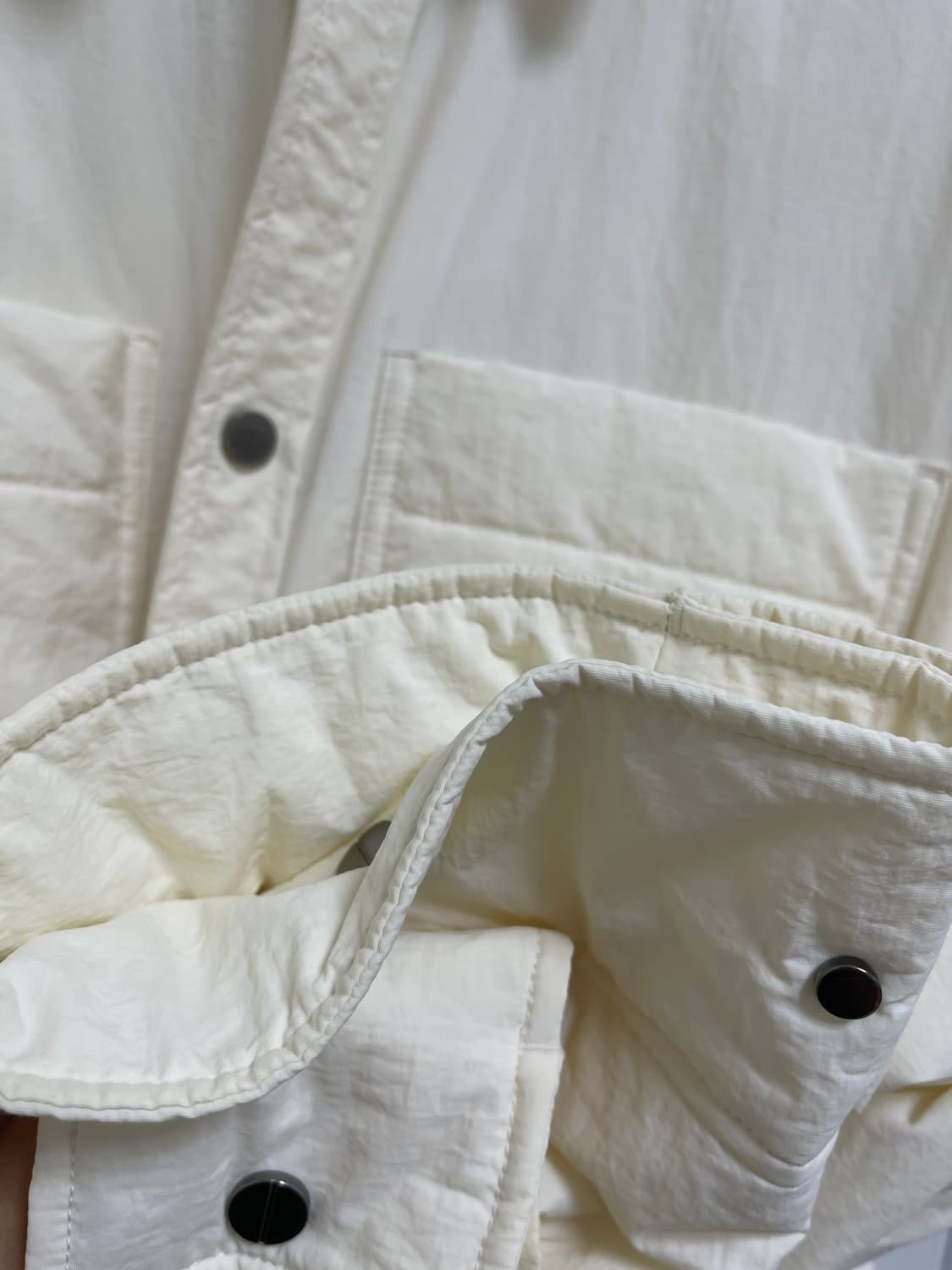 우영미 경량패딩 새상품급 50 사이즈 상품이미지3