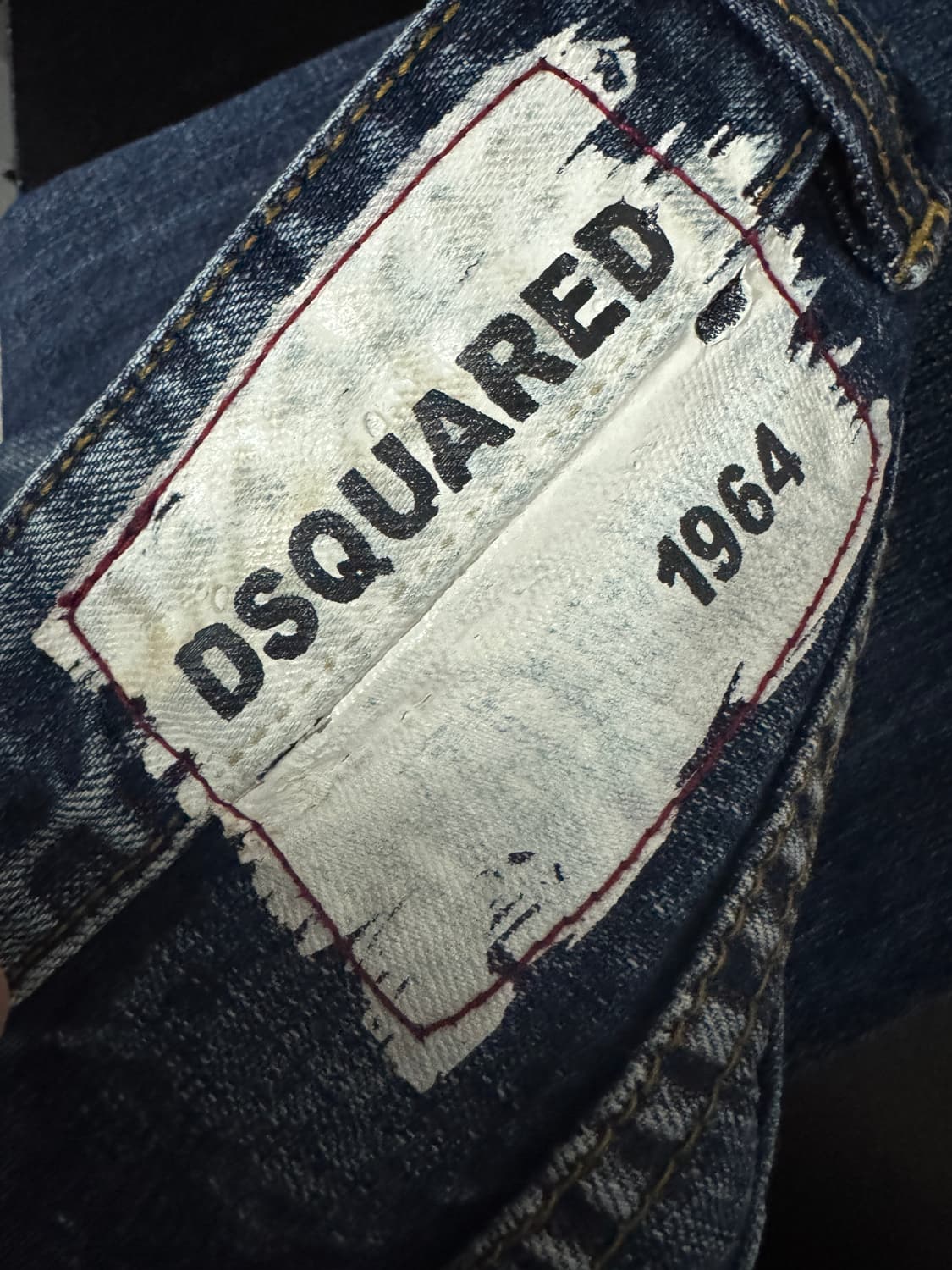 디스퀘어드2 빈티지 블루워싱 데님팬츠30 상품이미지5