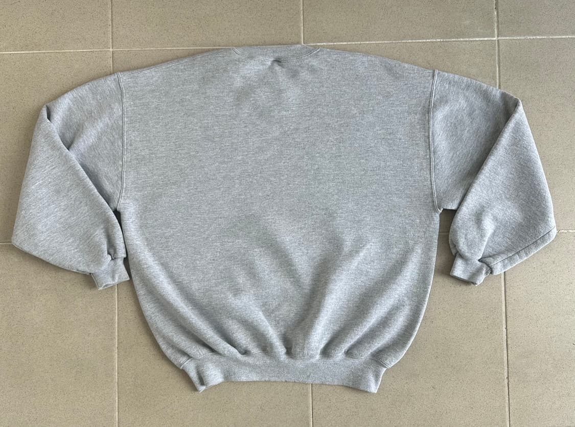 90s 빈티지 러셀 스웻셔츠 그레이 XXL USA 상품이미지2