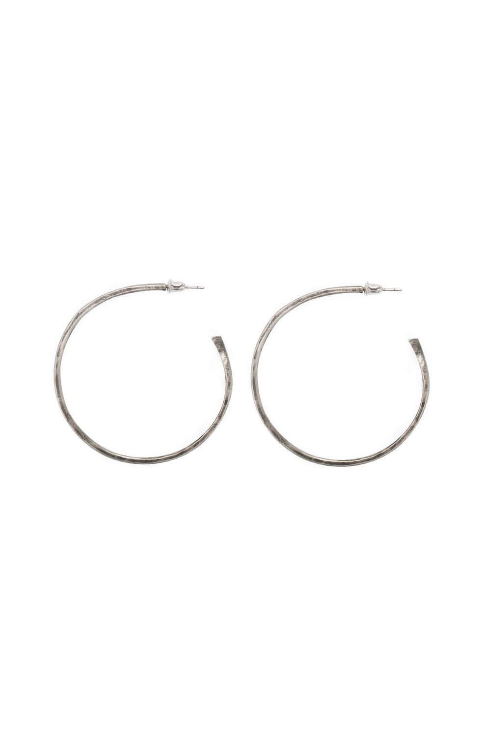램쉐클(RAMSHACKLE)BASIC LARGE HOOP EARRINGS 상품이미지1