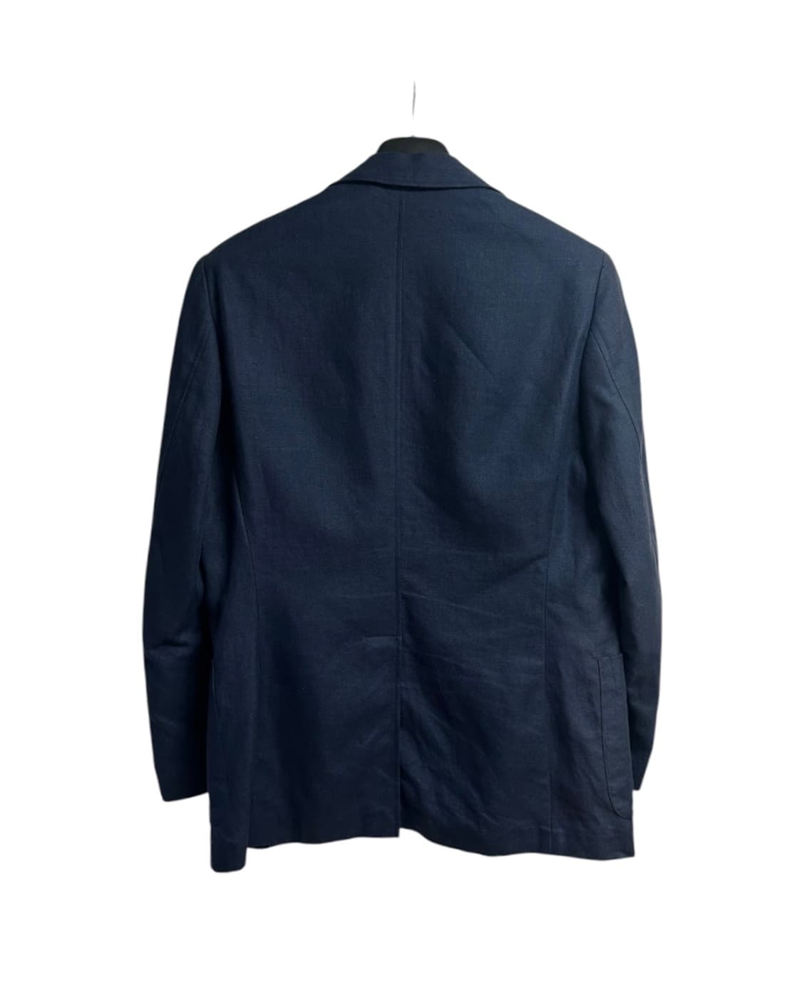 메이커스 가마쿠라 네이비 린넨 블레이져 자켓 L size 상품이미지6