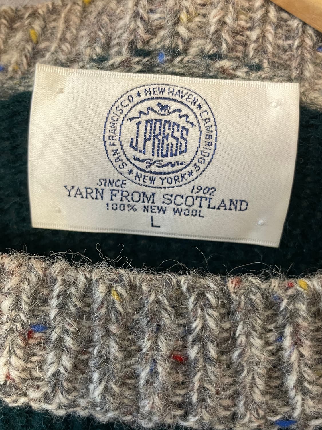 제이프레스 울 니트  상품이미지5