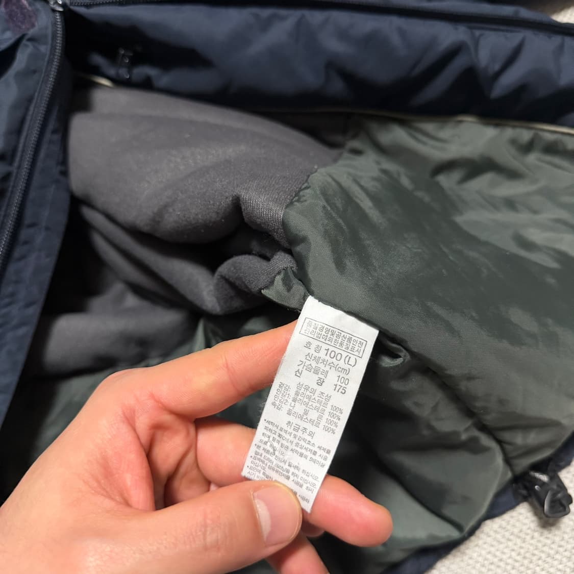 컬럼비아 경량 패딩 투웨이 후디 자켓 상품이미지4