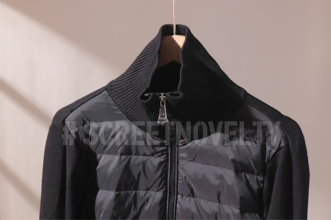 몽끌레어 여성 집엎 자켓 블랙 상품이미지2