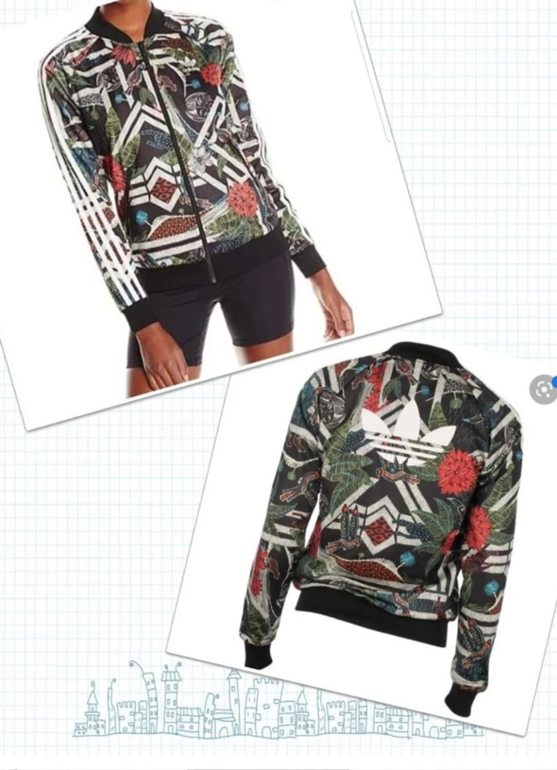 아디다스 싸일로플로레 슈퍼스타 트랙탑 저지 90 상품이미지2