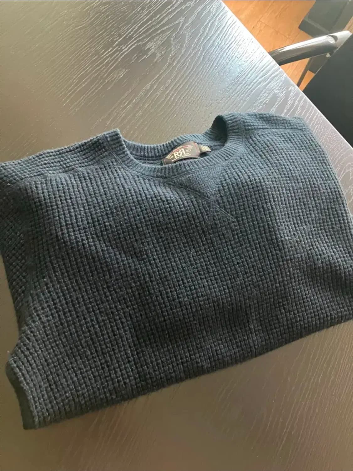 RRL 캐시미어 와플 니트 L 상품이미지3