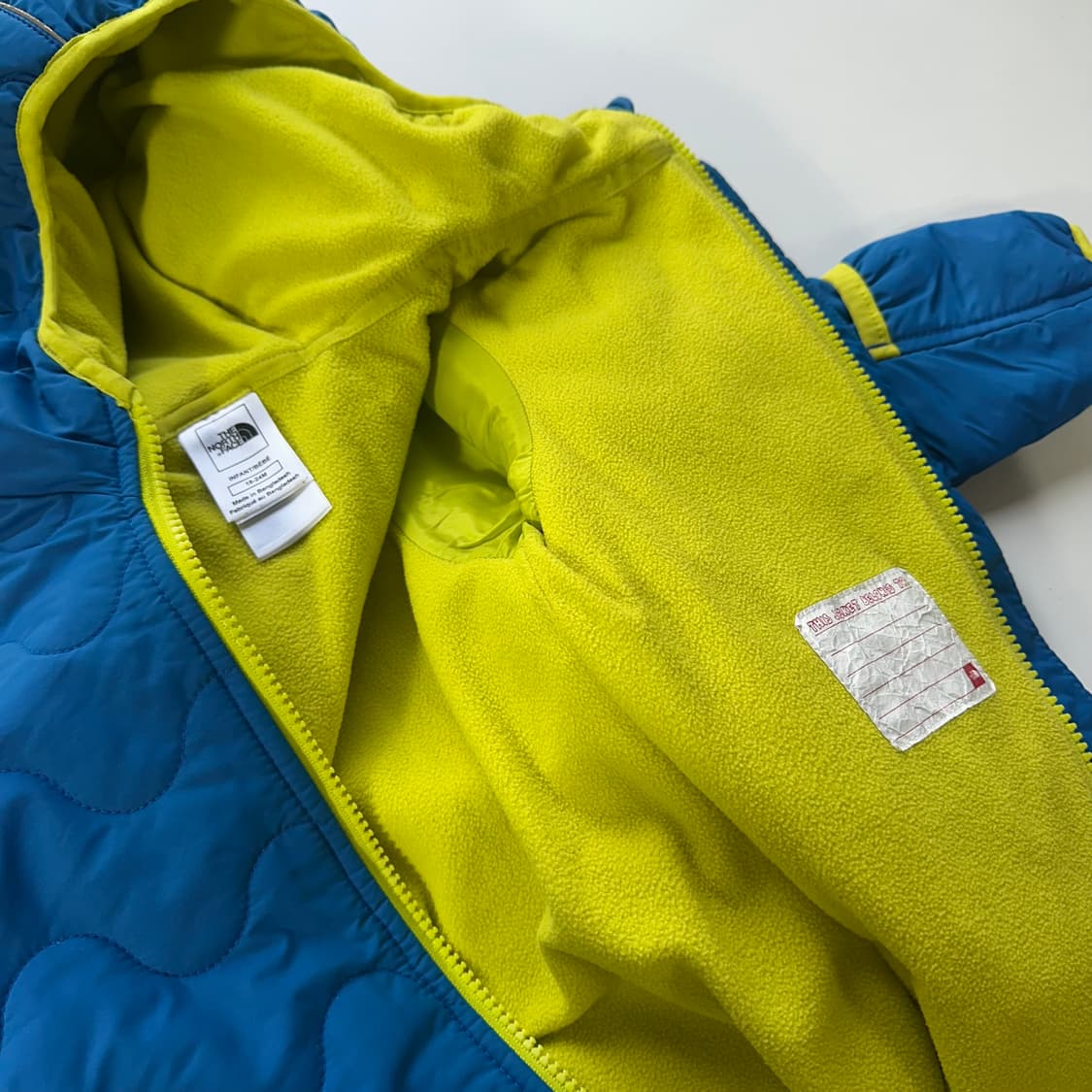 18-24M 노스페이스키즈 스카이블루 방한 점프수트 상품이미지4