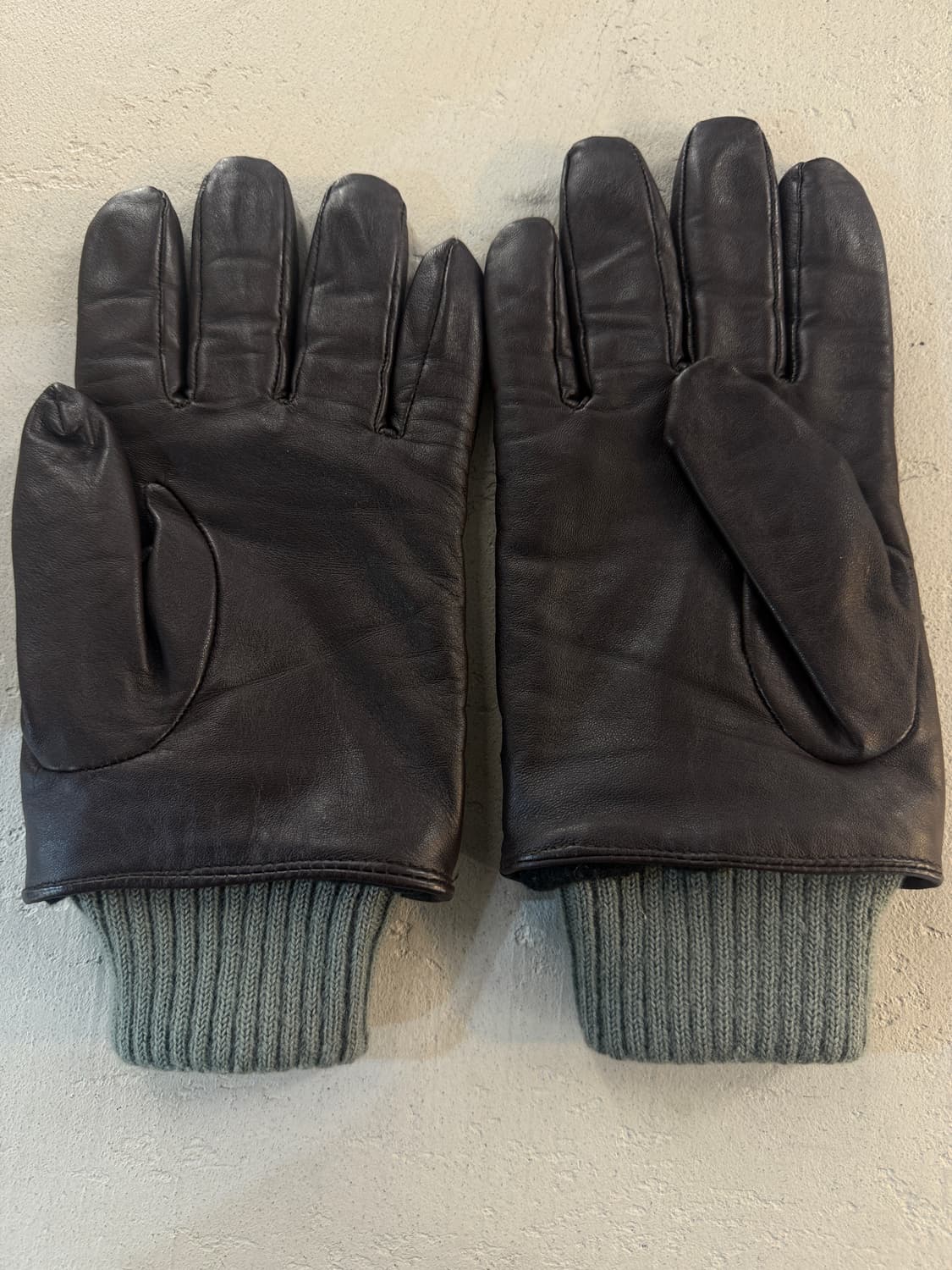 Barbour 퀼팅 레더 글로브 상품이미지4