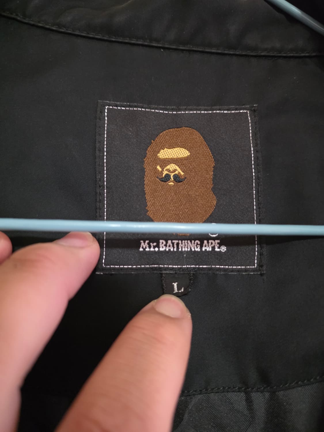 [L] 베이프 미스터베이프 빅사루 코치 자켓 상품이미지6