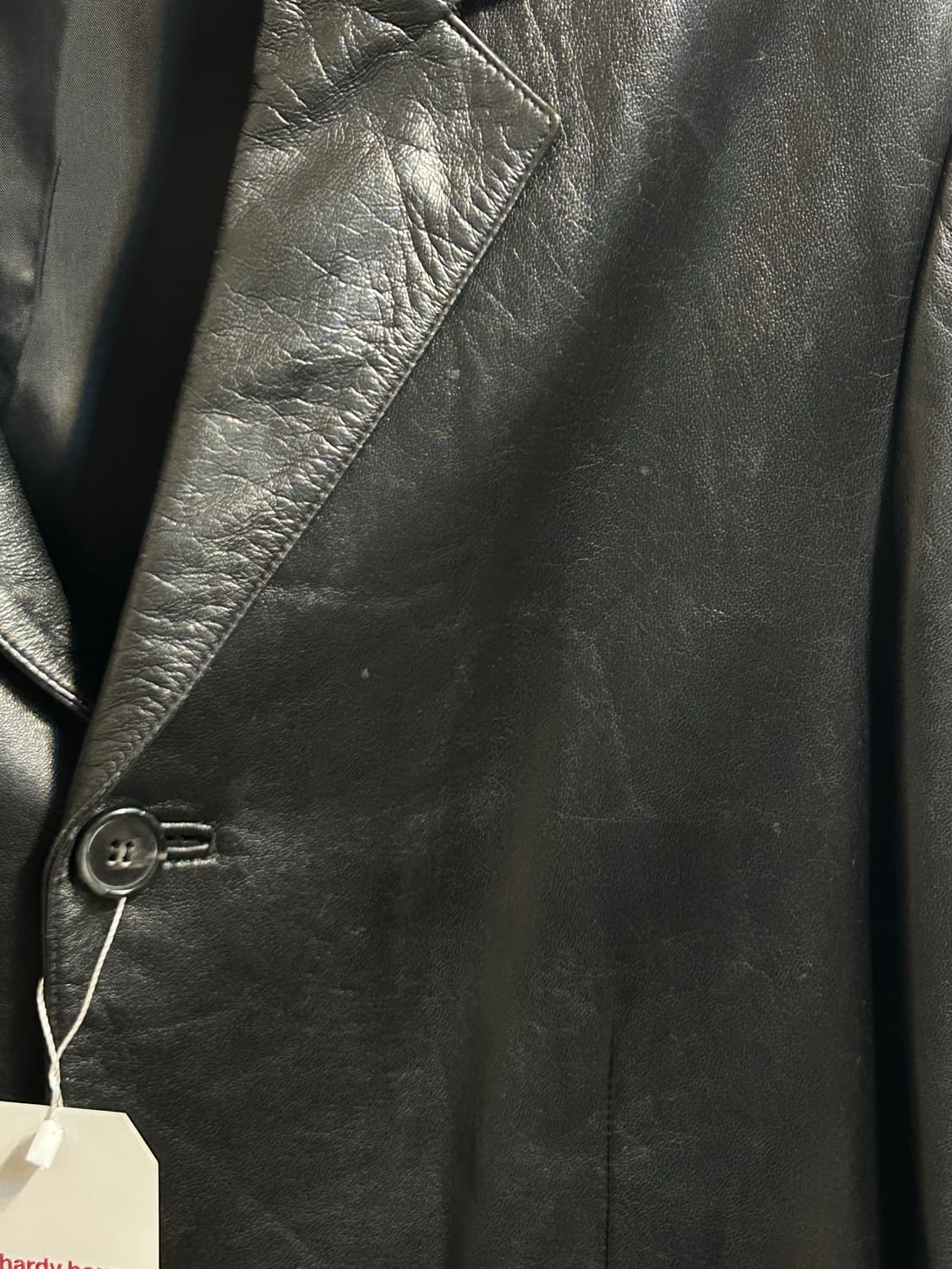 유즈드 이태리 레더 테일러드 자켓 상품이미지4