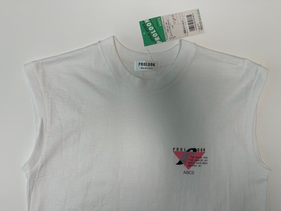 아식스 90s 올드 프로룩 민소매 티셔츠 빈티지 ASICS OLD 199 상품이미지2