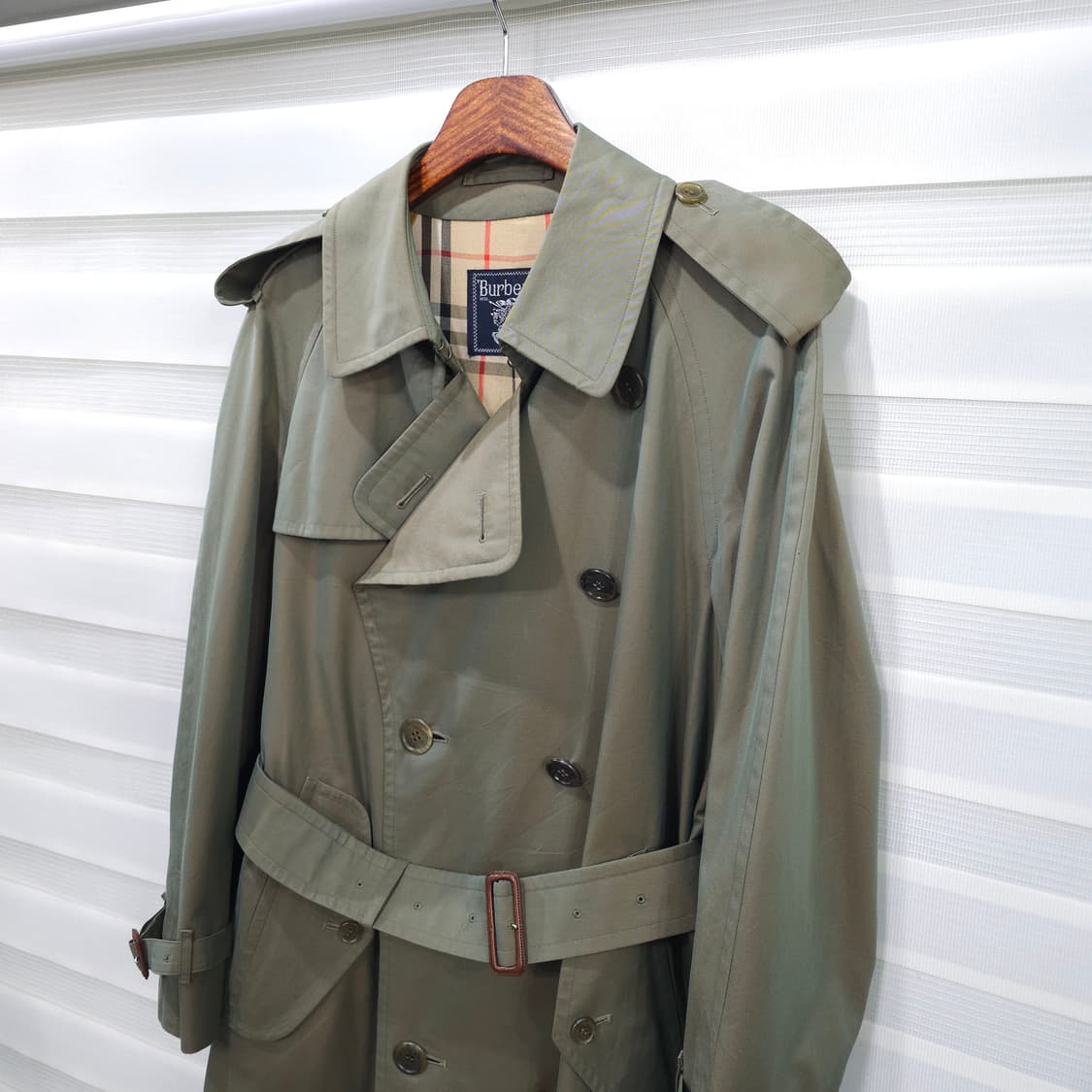 빈티지 버버리 트렌치코트- 우먼프리 ,맨즈95정도 상품이미지2