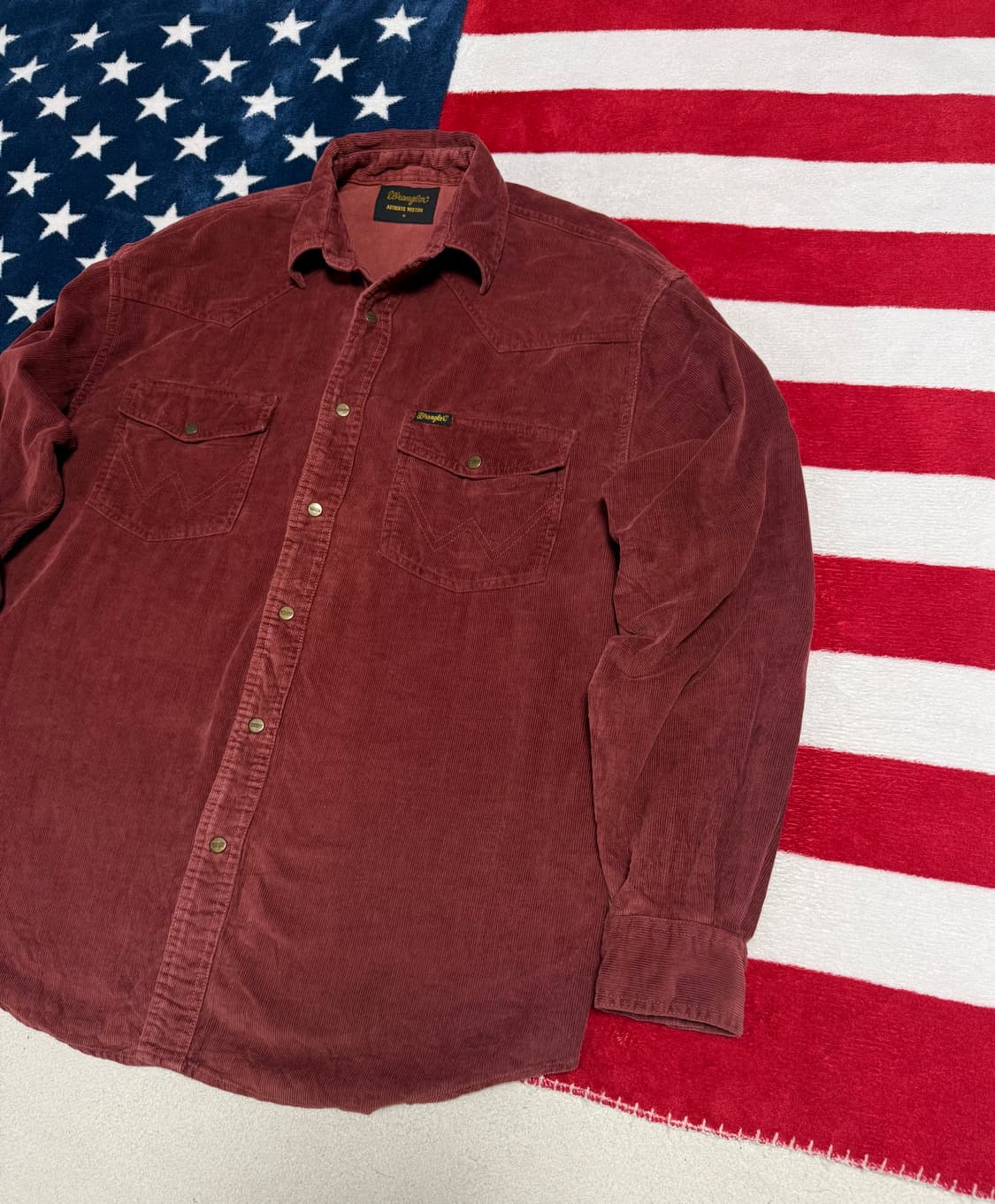 랭글러 코듀로이 웨스턴셔츠 Wrangler western shirt 상품이미지3