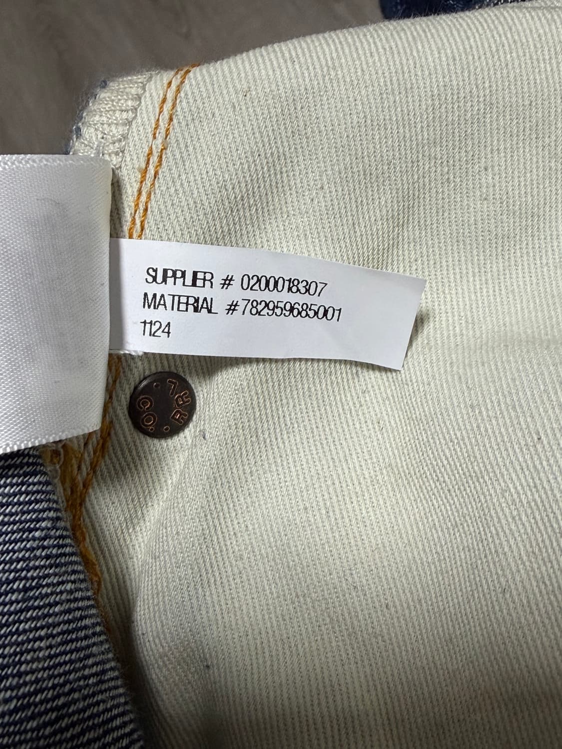 [극미중고] RRL 빈티지 파이브포켓 키팅 진 상품이미지6