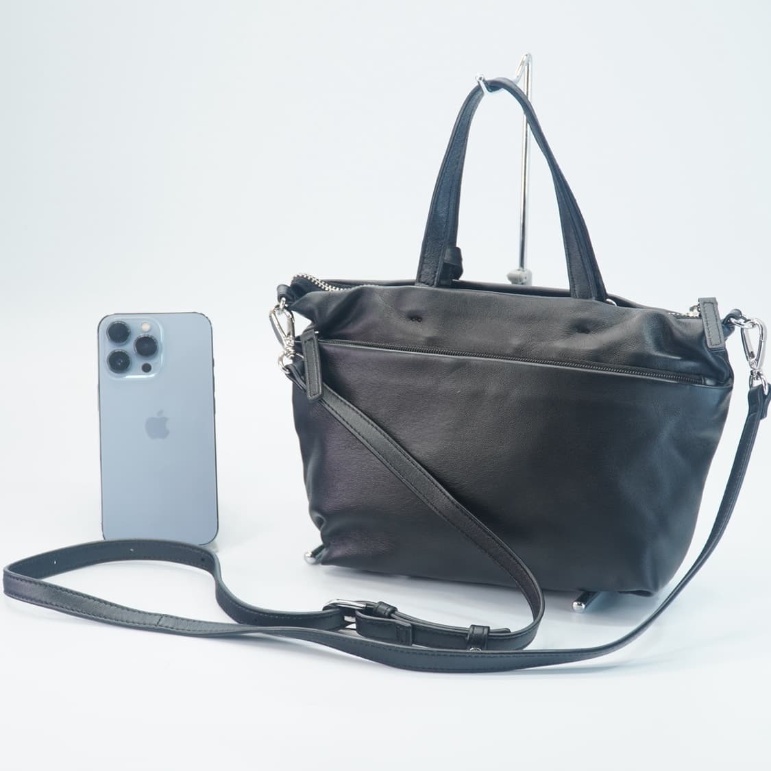 요지 야마모토 Ysaccs 소가죽 숄더백 상품이미지4