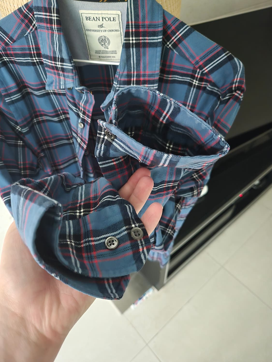 빈폴 체크셔츠 105 상품이미지4