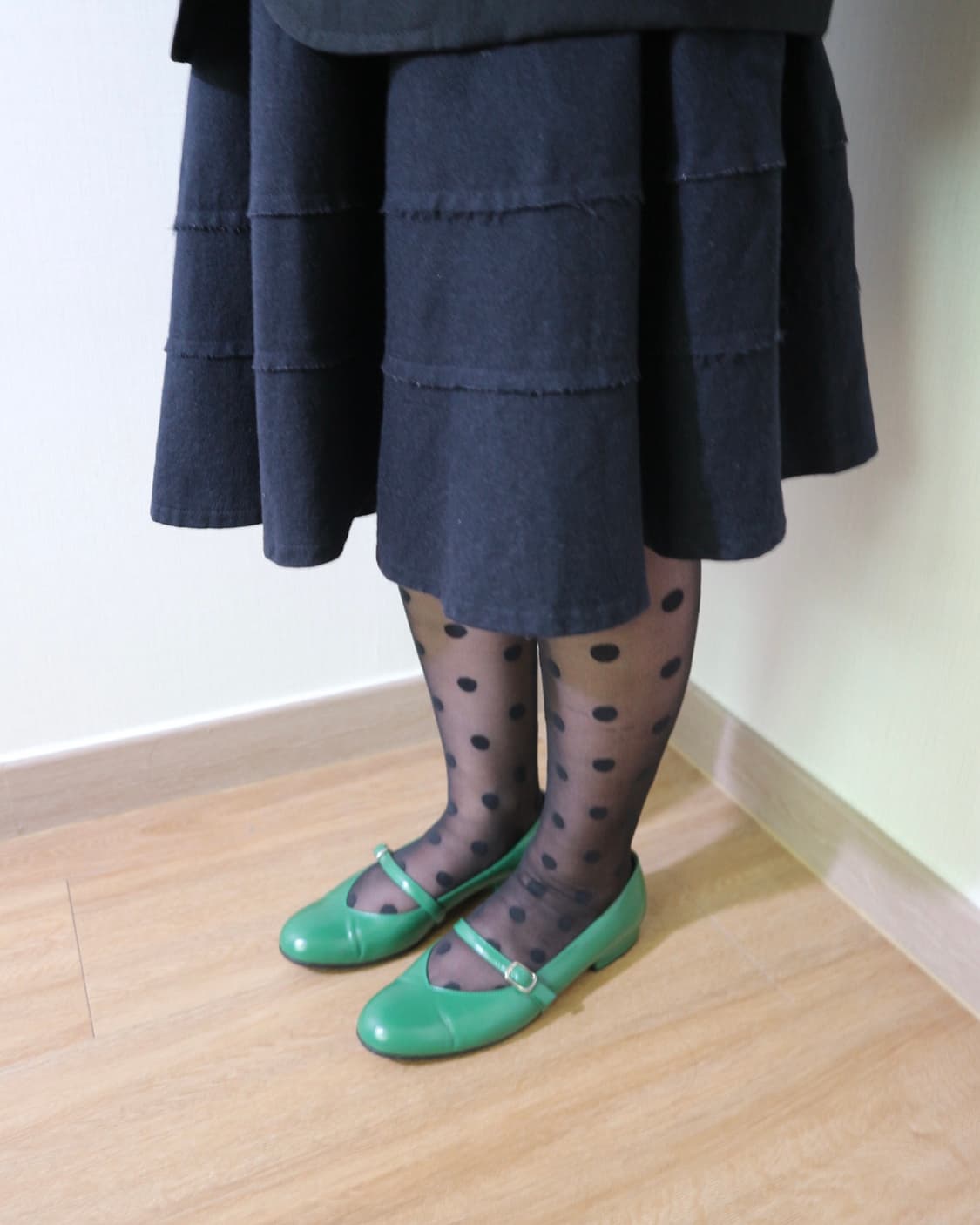 Tricot Green Mary Jane 상품이미지3