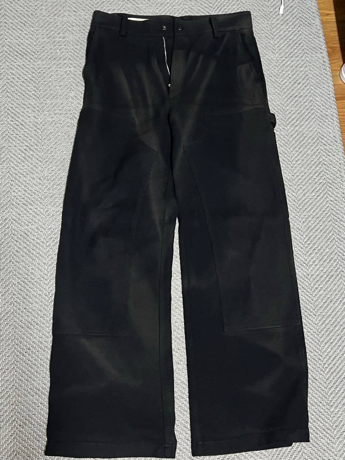 지용킴 25ss 더블니 트라우저 s 상품이미지4