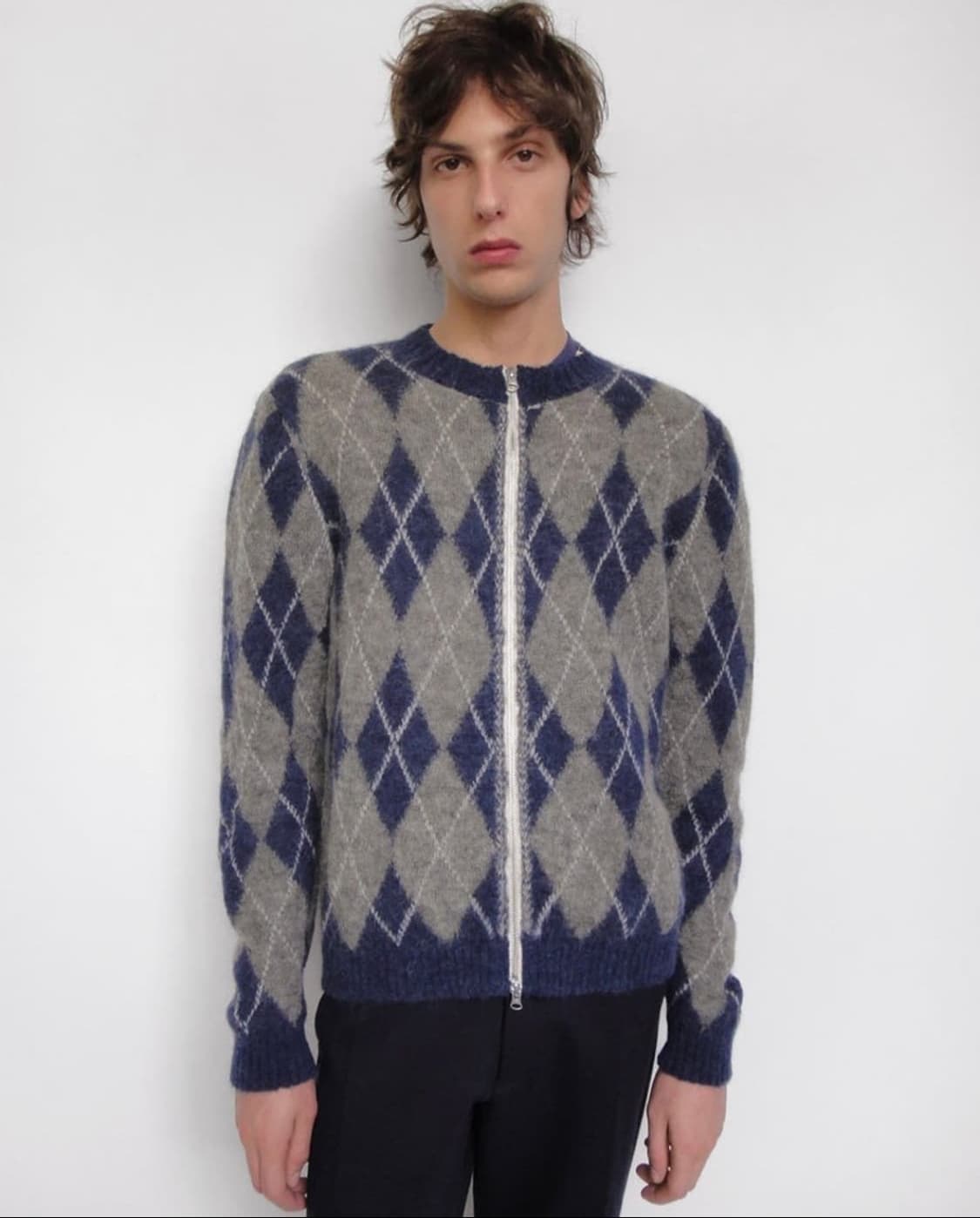 [S]기마구아스 Alice 앨리스 아가일 가디건 상품이미지1