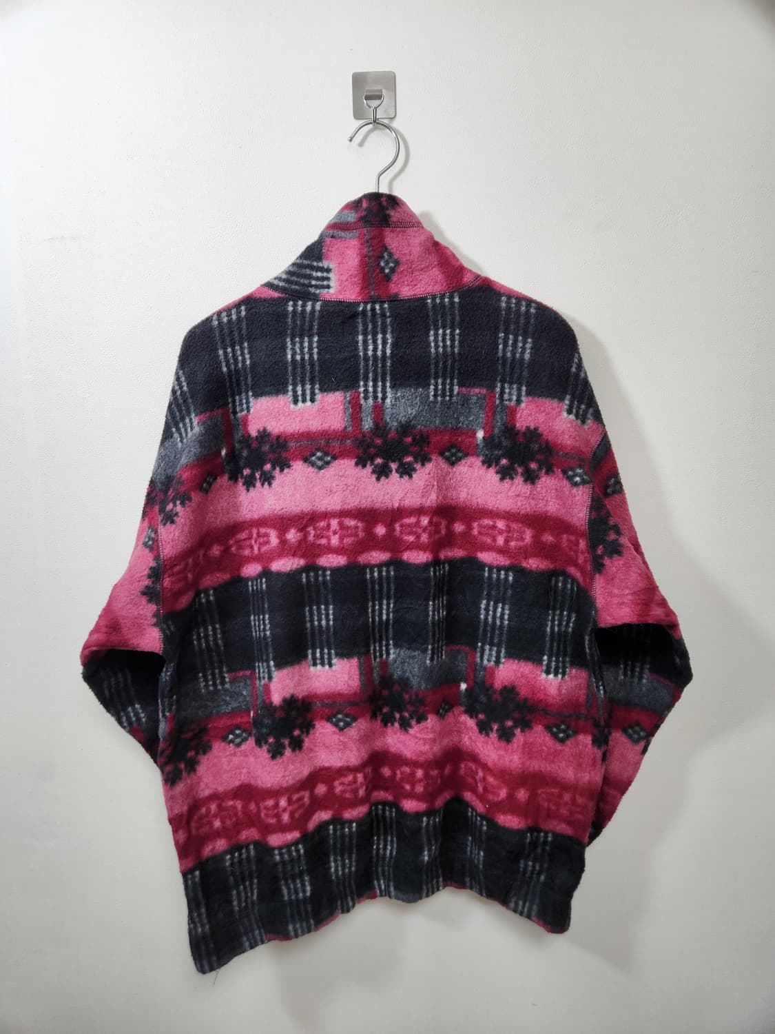 미국빈티지USA 패턴 후리스 M - J20 상품이미지2