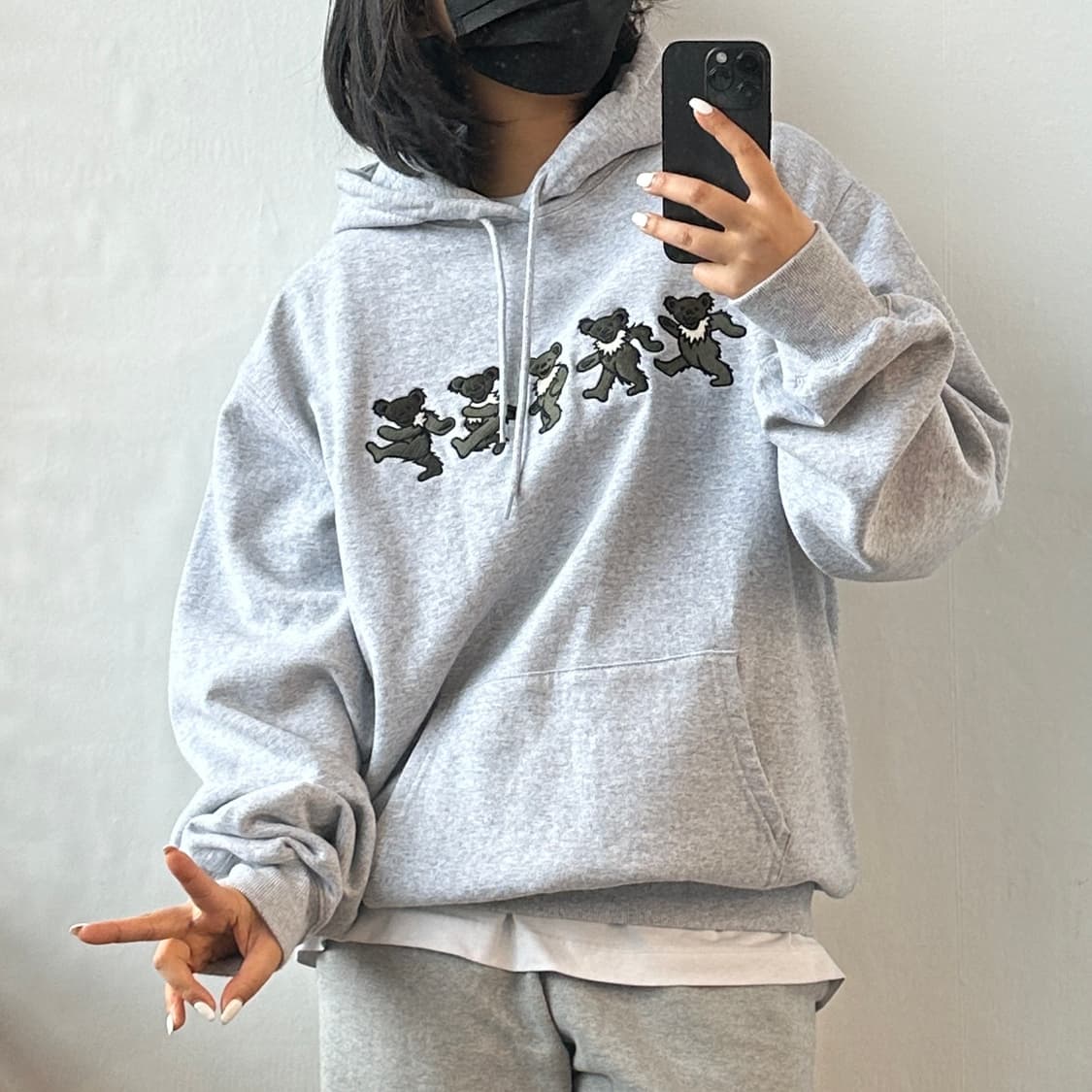 디네댓 X 그레이트풀데드 후드티 XL [40206] 상품이미지1