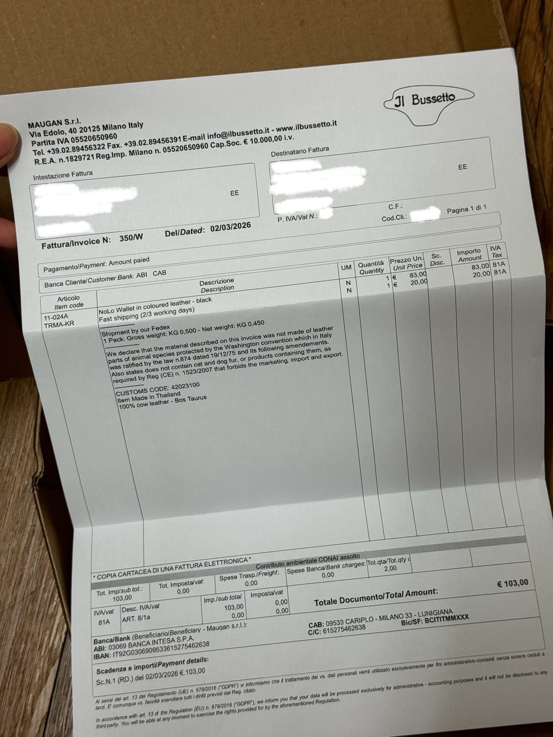 일부세토 블랙 놀로 컬러레더 카드지갑 상품이미지7