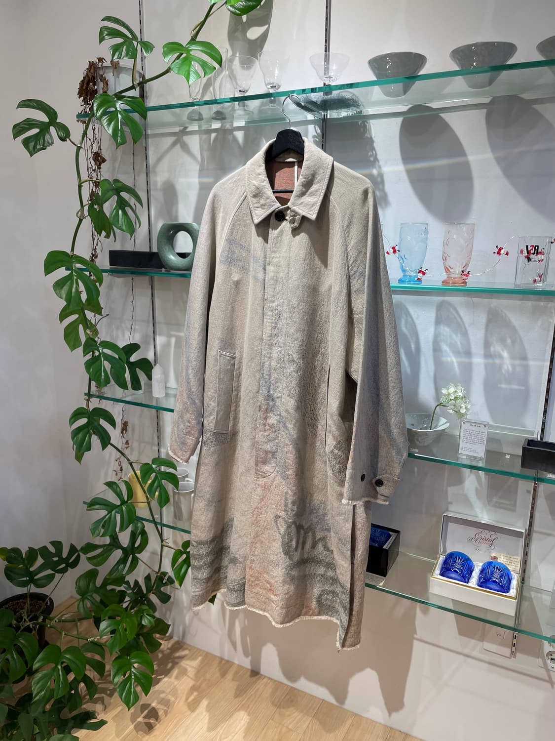 YOKE jacquard bal collar coat 상품이미지5