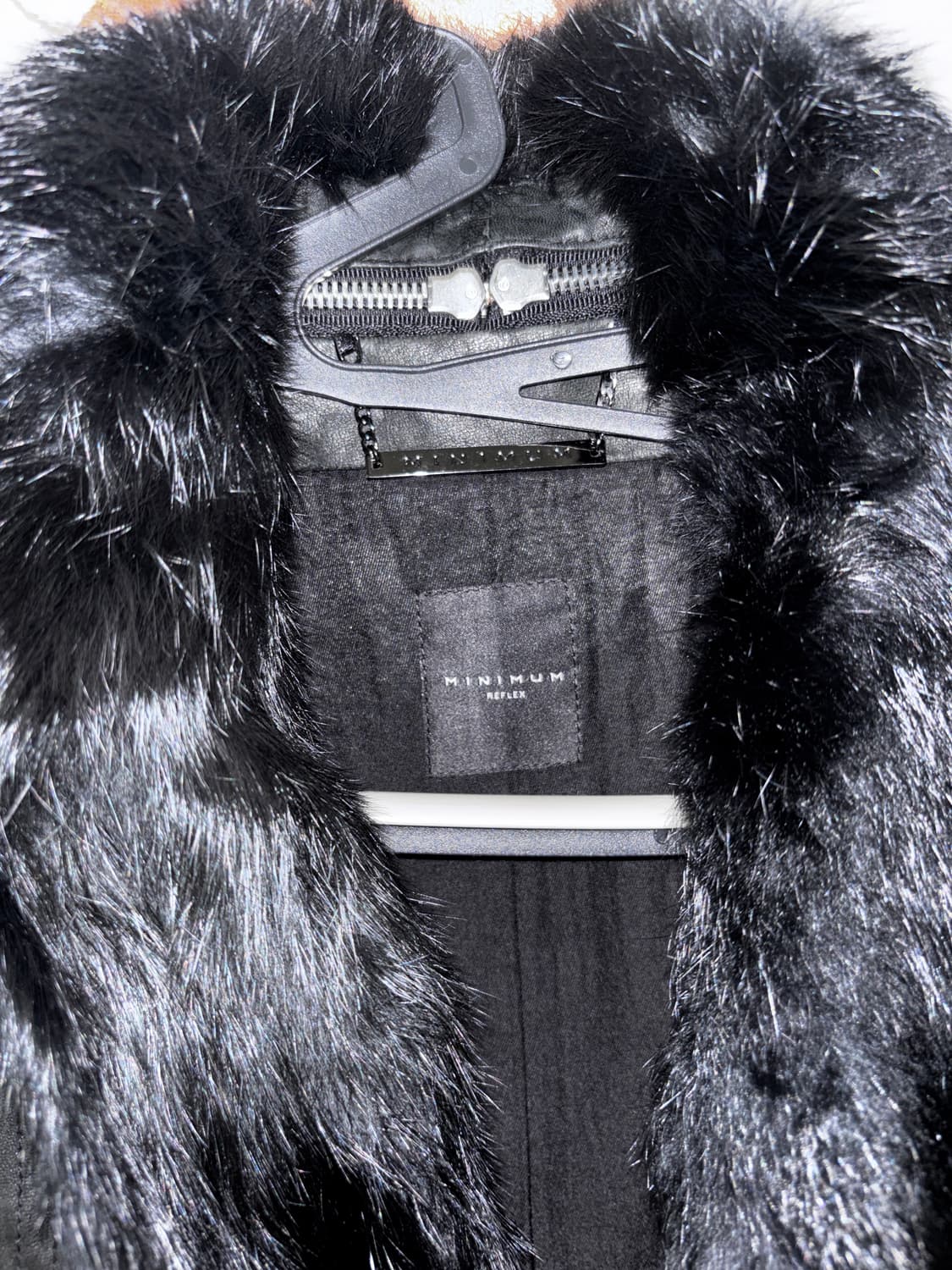 Minimum slim fur sheep leather jacket 상품이미지4