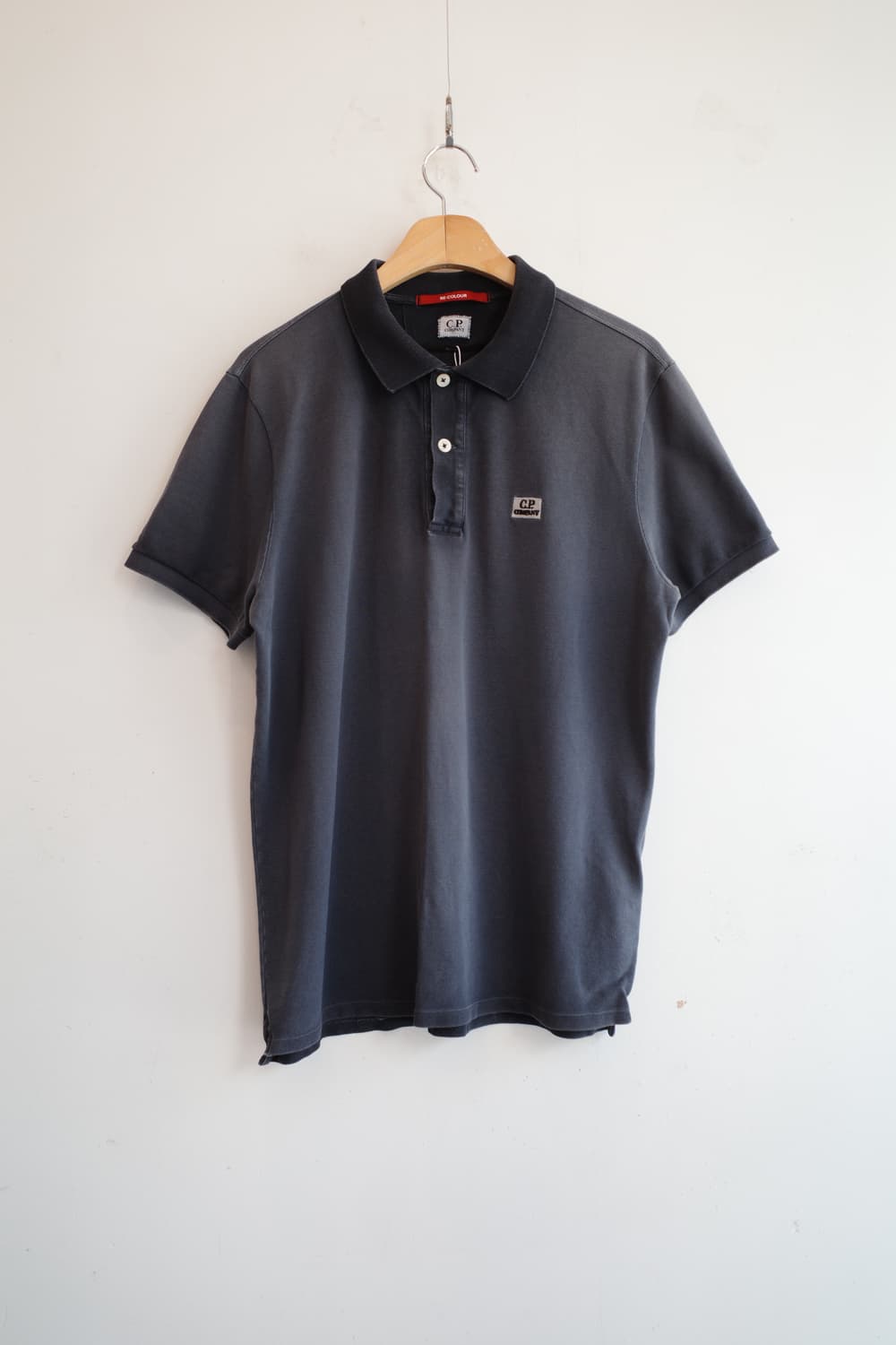C.P COMPANY 씨피 컴퍼니 워싱 폴로티셔츠 상품이미지1
