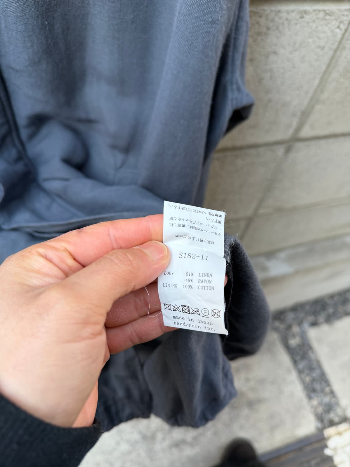 SUZUKI TAKAYUKI LINEN PARKA 스즈키타카유키린넨자켓 상품이미지7