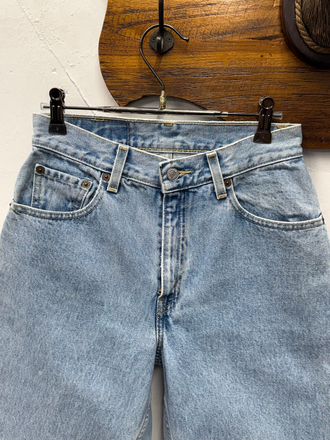 00s Levi's 550 Relaxed Denim Shorts 상품이미지6