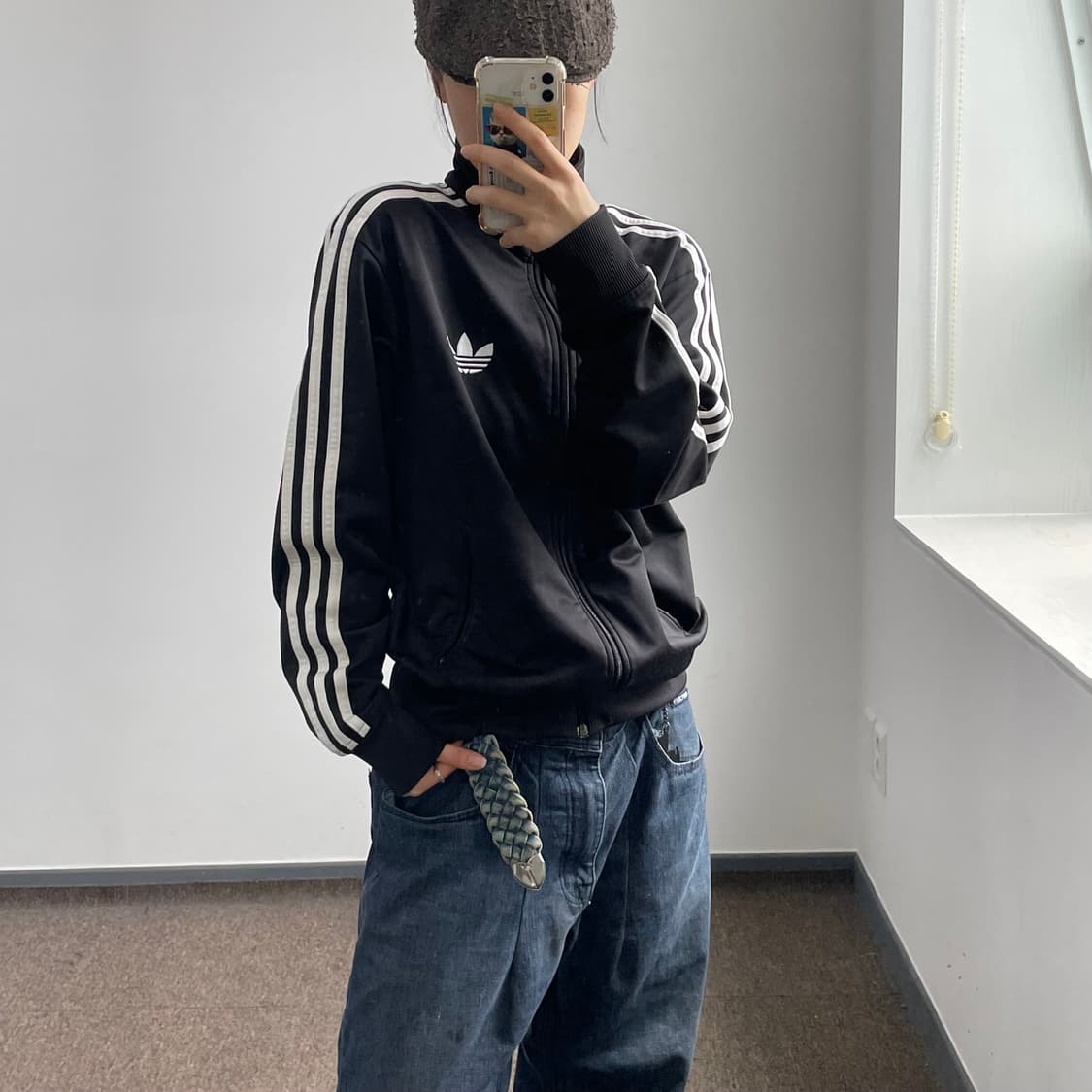 Adidas 아디다스 블랙 구파 져지 상품이미지2