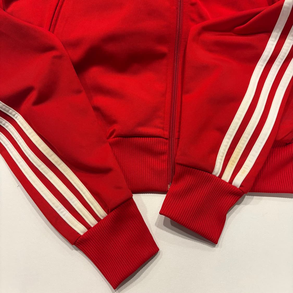 [95] 09s 아디다스 파이어버드 빨간색 3선 트랙탑 져지 C545 상품이미지6