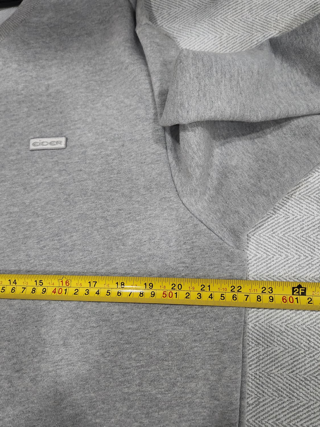 아이더 회색 맨투맨 티셔츠 남성 105사이즈 상품이미지7