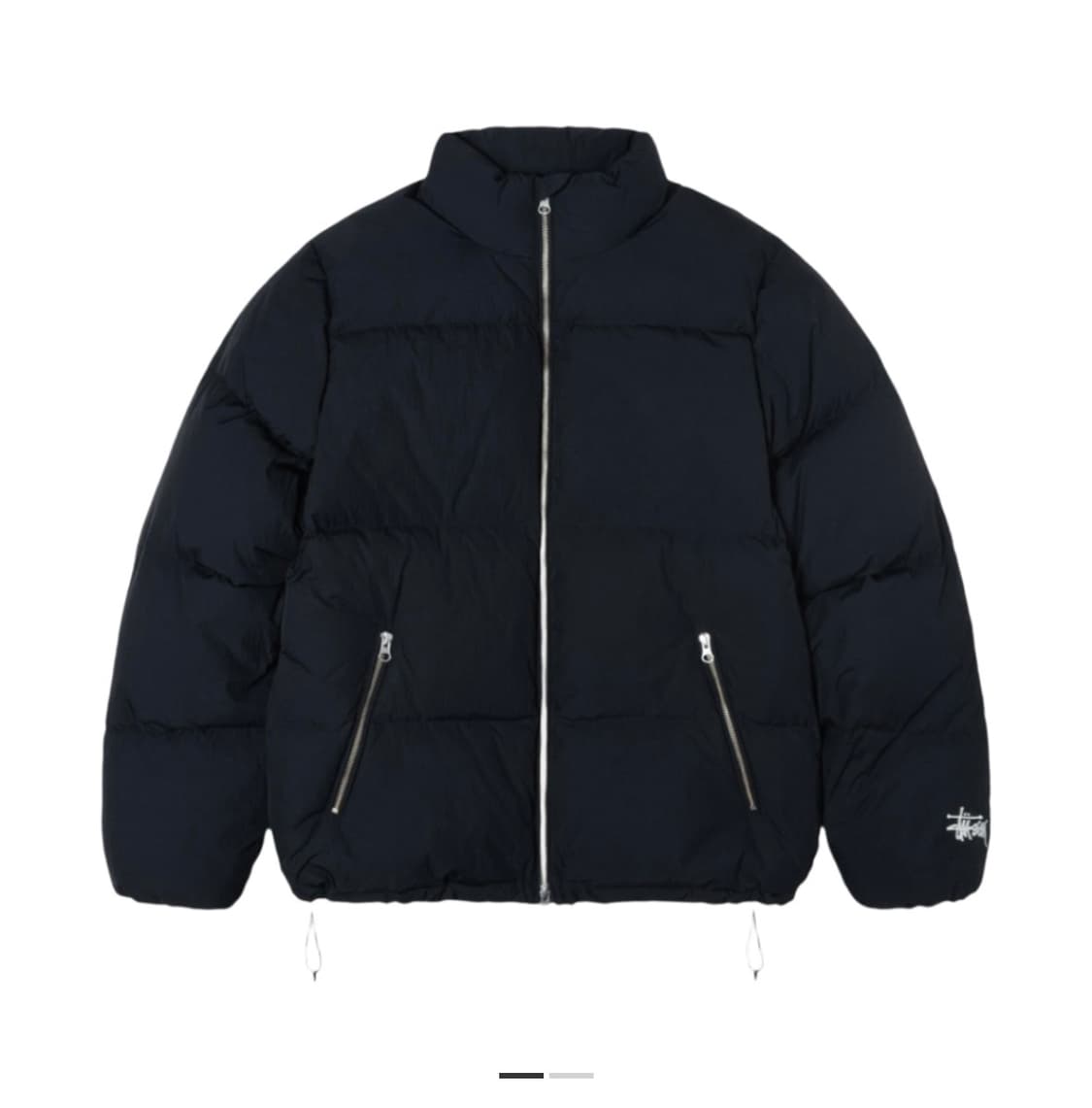 스투시 다운 퍼퍼 나일론 블랙 m 사이즈 상품이미지1