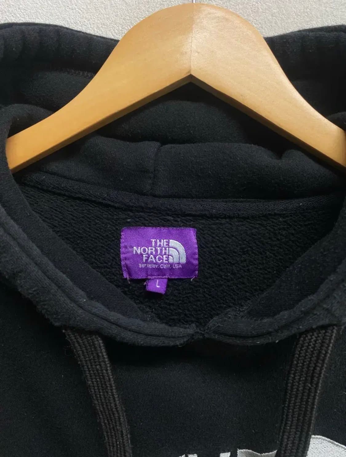 노스페이스 로고 후드티 L 상품이미지4