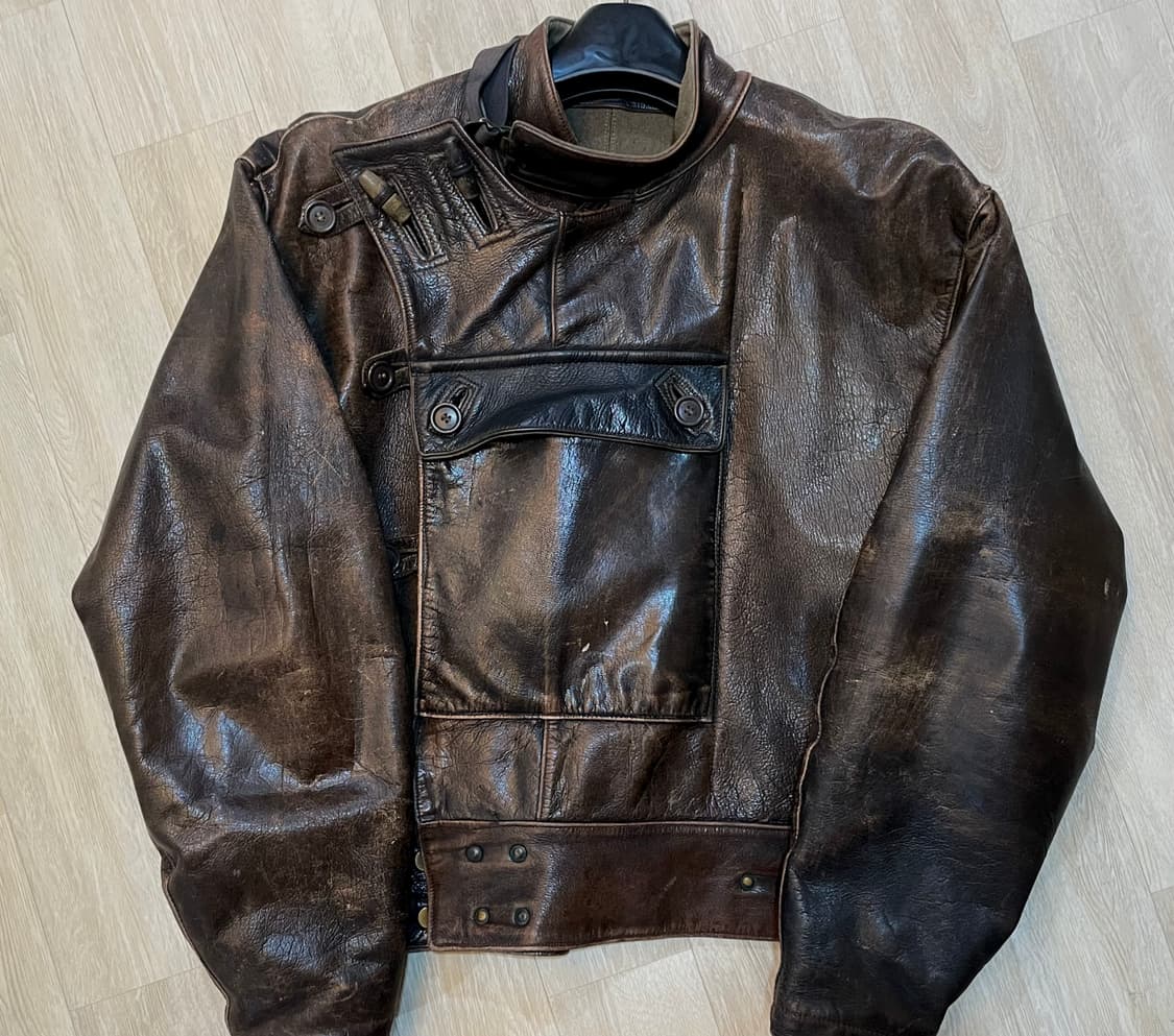 스웨덴 밀리터리 모터사이클 자켓 40s(two-tone) 상품이미지1