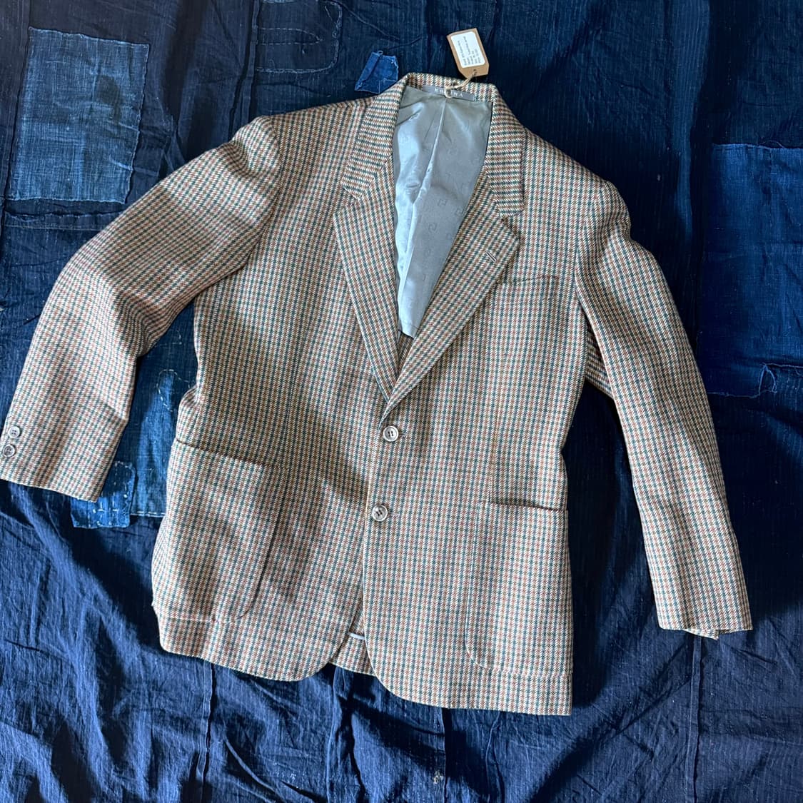 80‘s 코지마 맨즈 트위드 울 자켓 95-100 상품이미지1