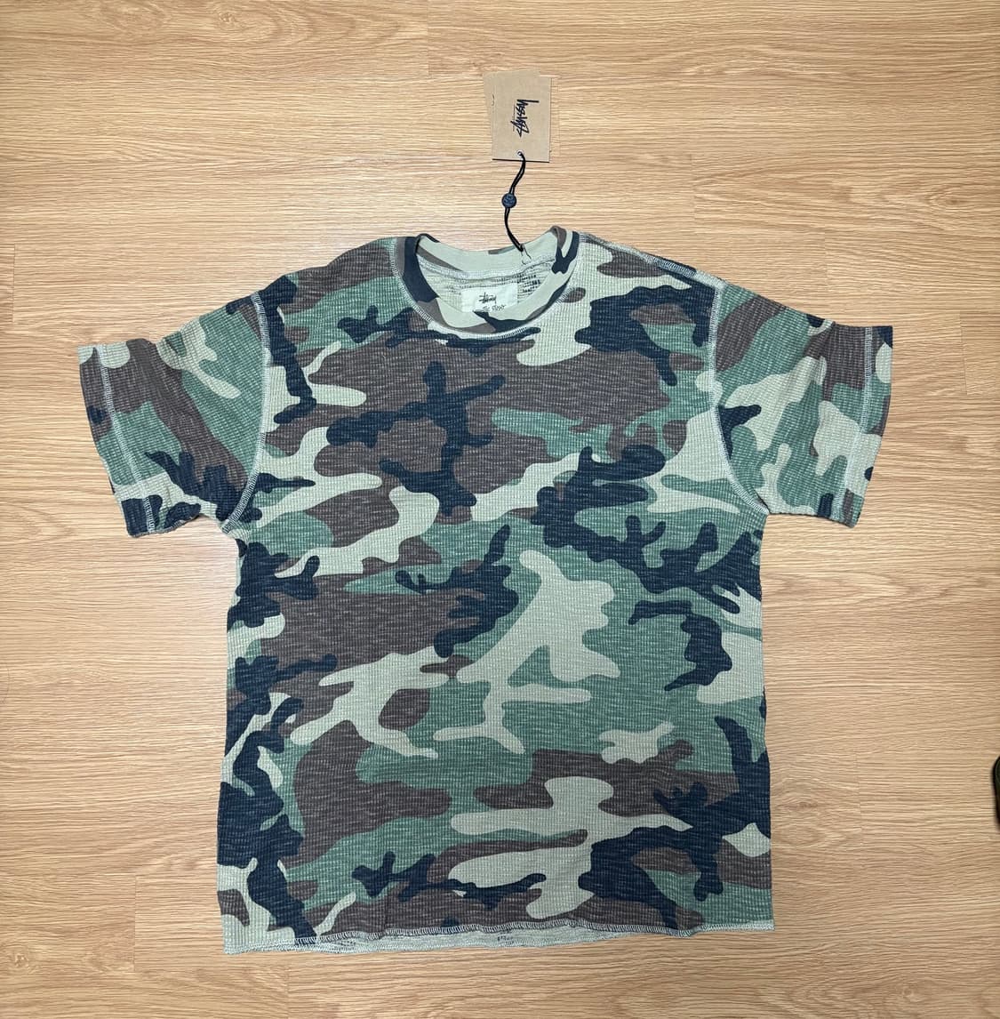 Stussy pigment dyed SS thermal t shirts 상품이미지1