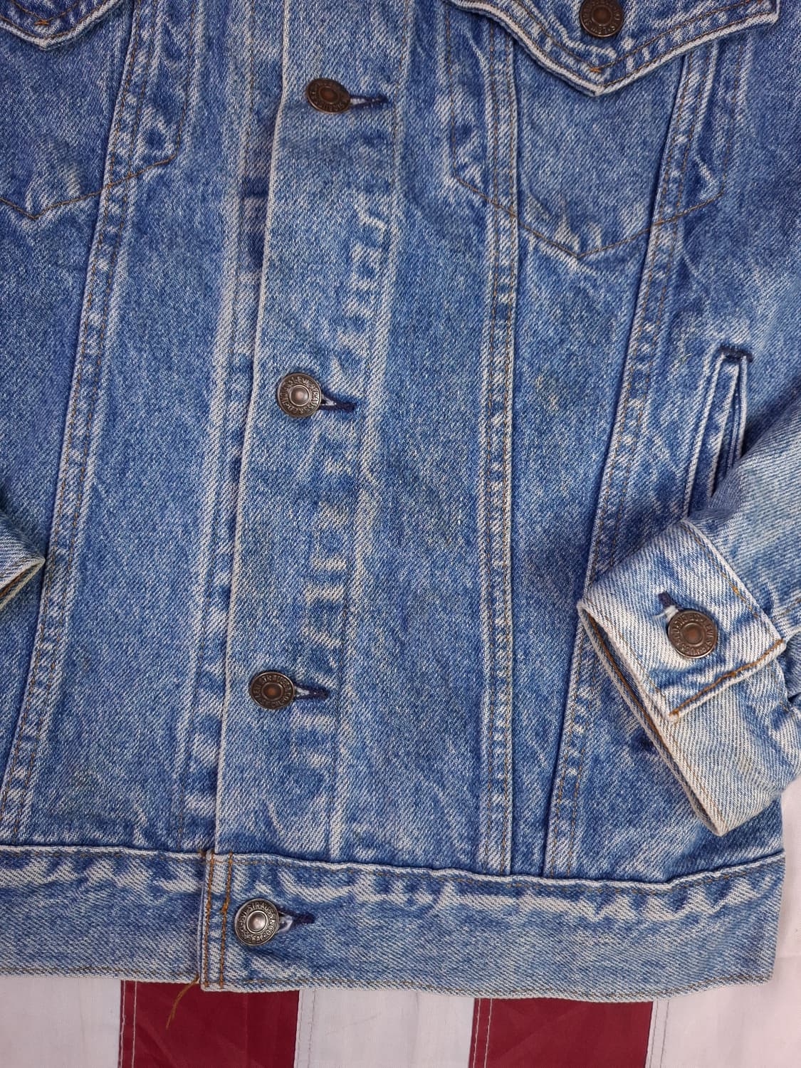 오리지날 미국제조 80's 리바이스 70506 데님 트러커자켓 상품이미지9