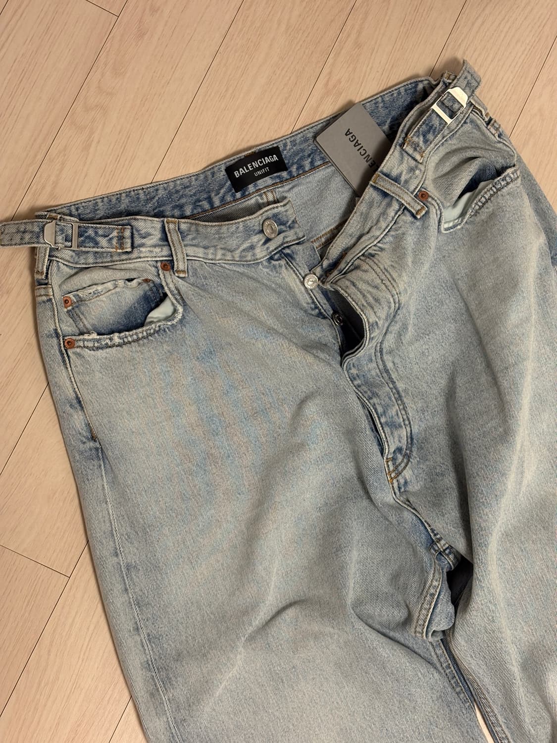 (M) BALENCIAGA 발렌시아가 연청데님 상품이미지1