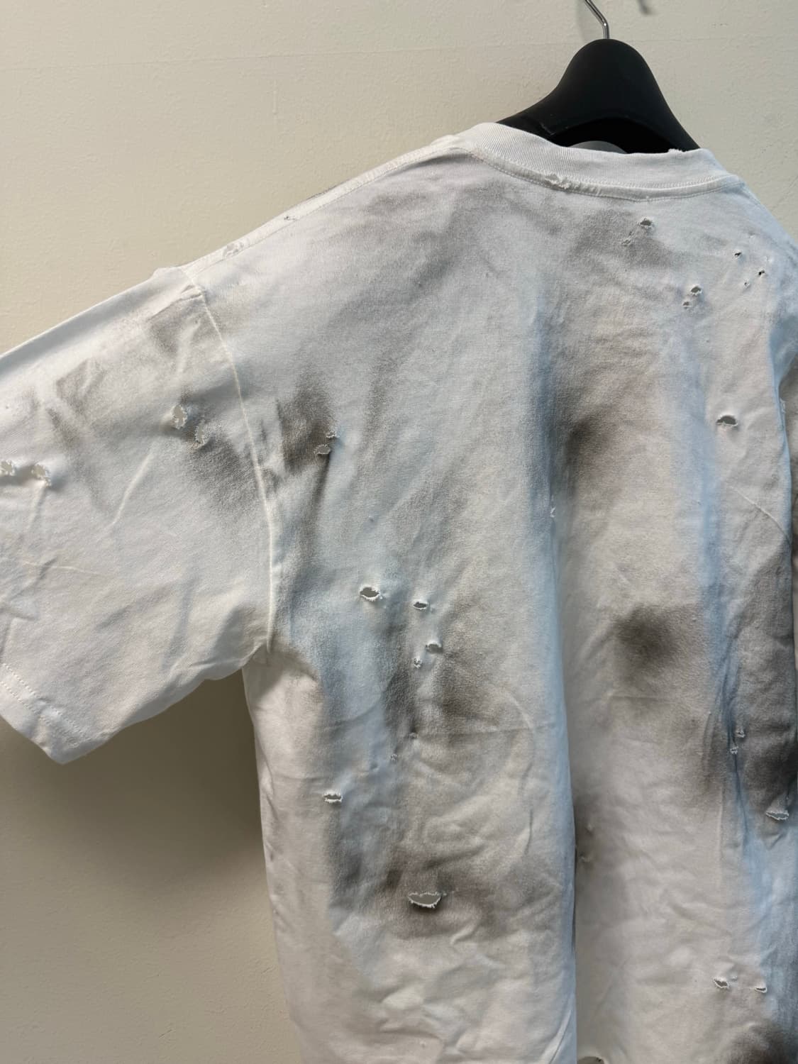 Distressed vintage washeing 반팔티 상품이미지10