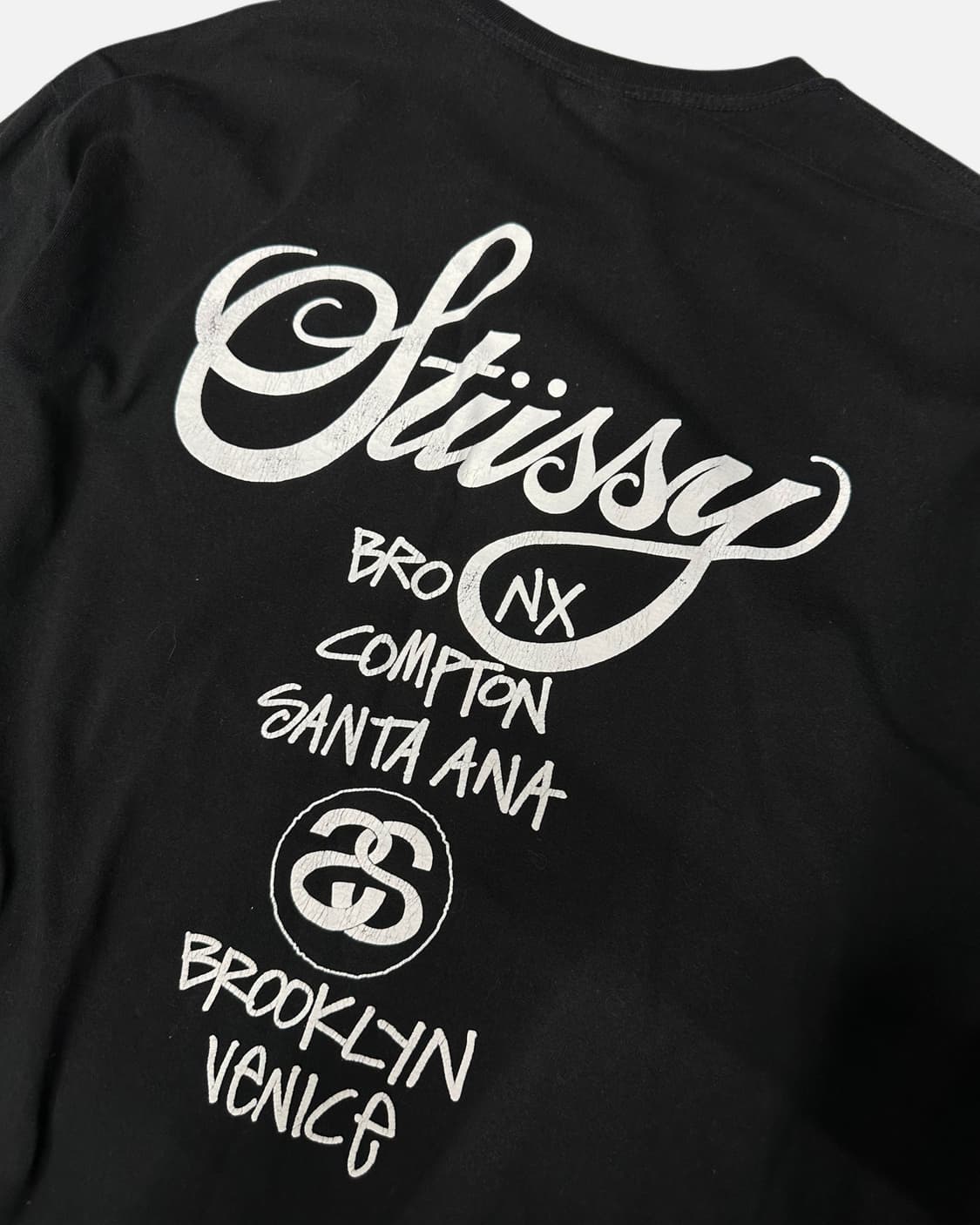 STUSSY world tour logo t-shirt 상품이미지6