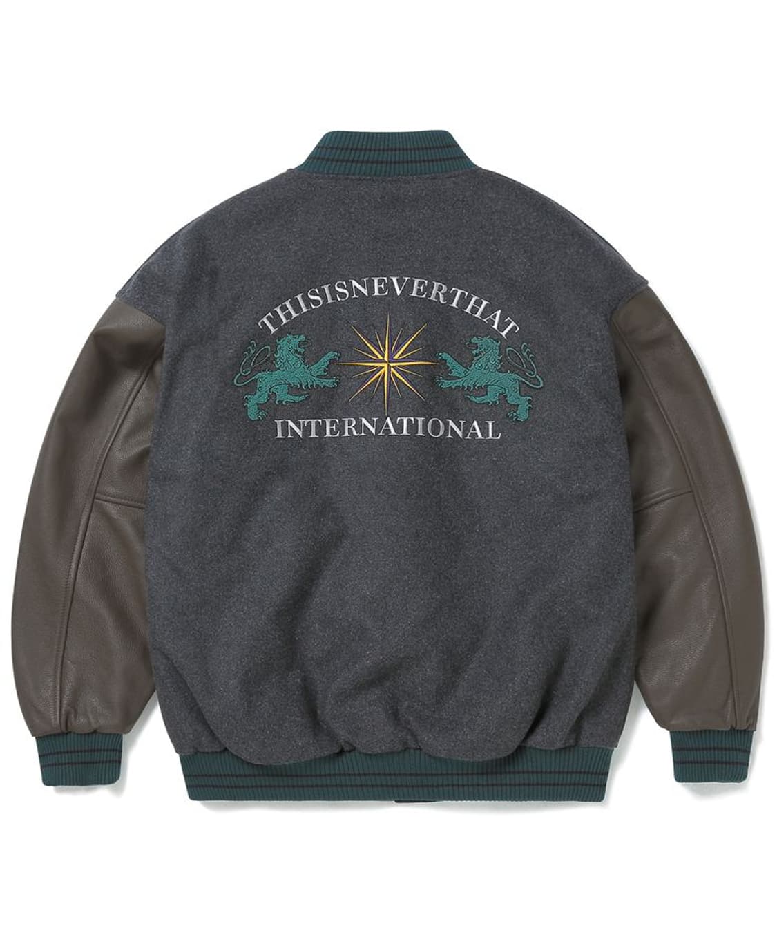 디스이즈네버댓 lion 바시티 자켓 s 상품이미지1