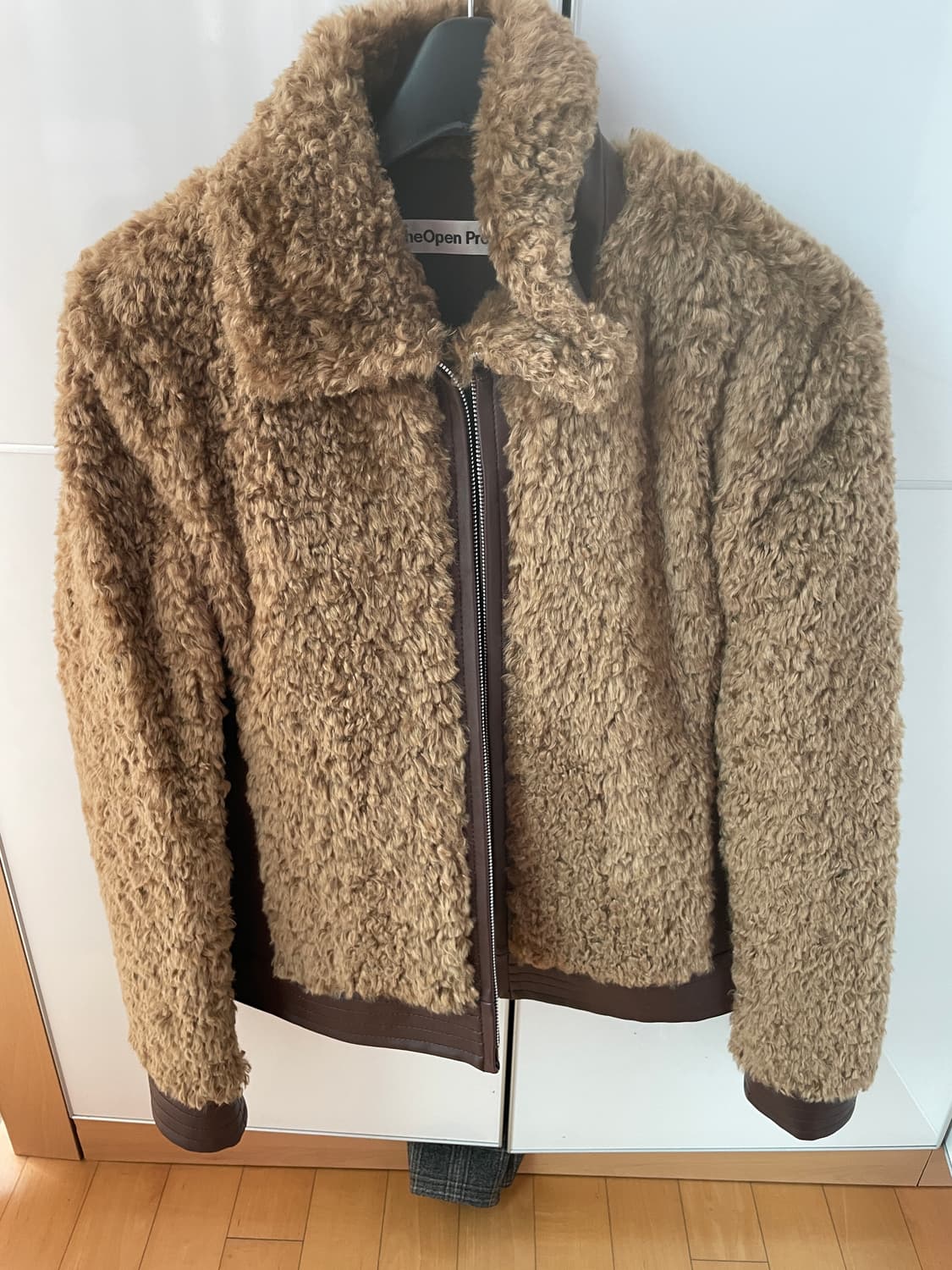 더오픈프로덕트 시어링 바이커 자켓 상품이미지4