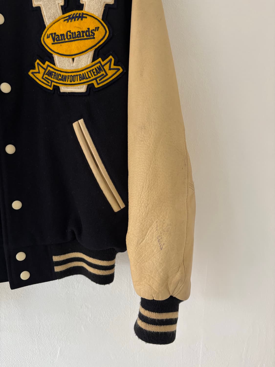 90's Van Jacket VanGuards Letterman JK 상품이미지3