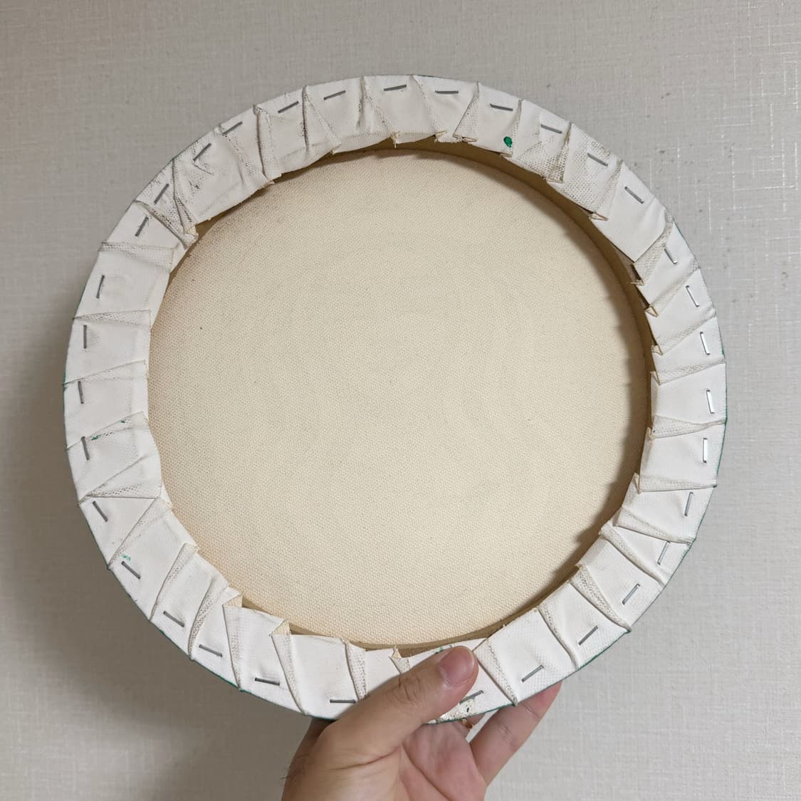 직접 그린 스타벅스 사이렌 로고 캔버스 원형 액자 판넬 30cm 상품이미지5