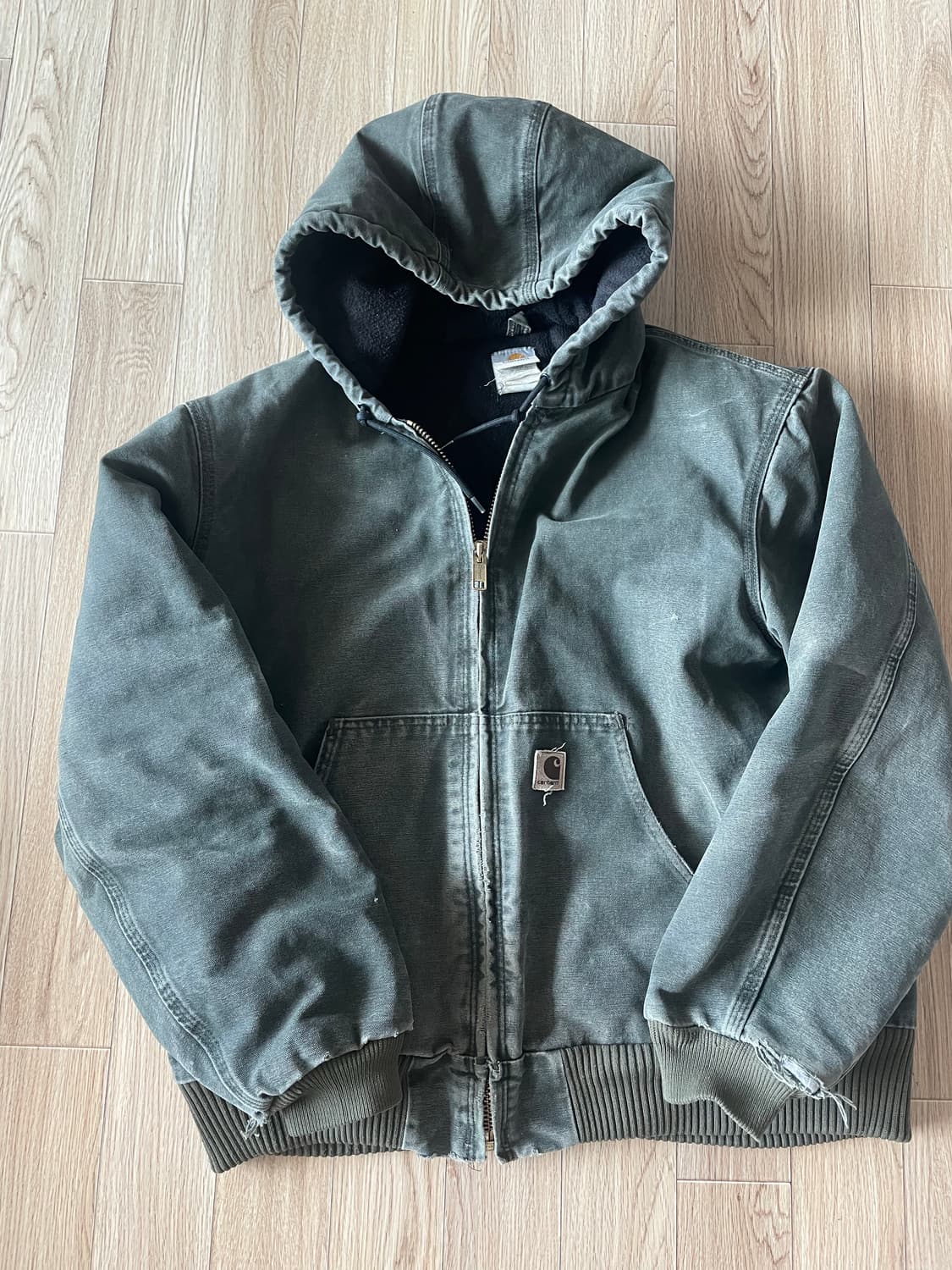 칼하트 액티브 자켓 모스그린 j130 xl 상품이미지1